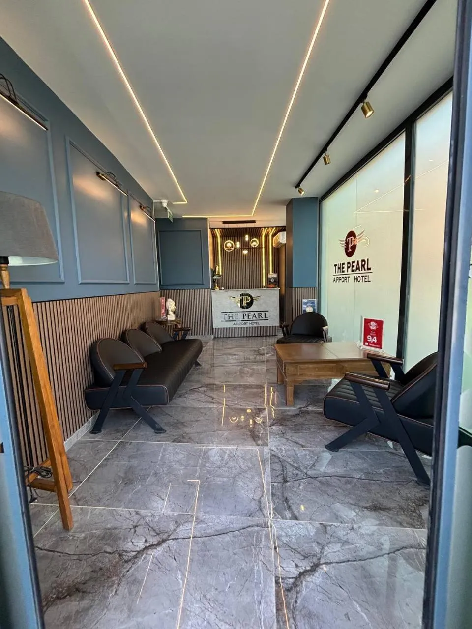 Lobby or reception in The Pearl Airport Hotel