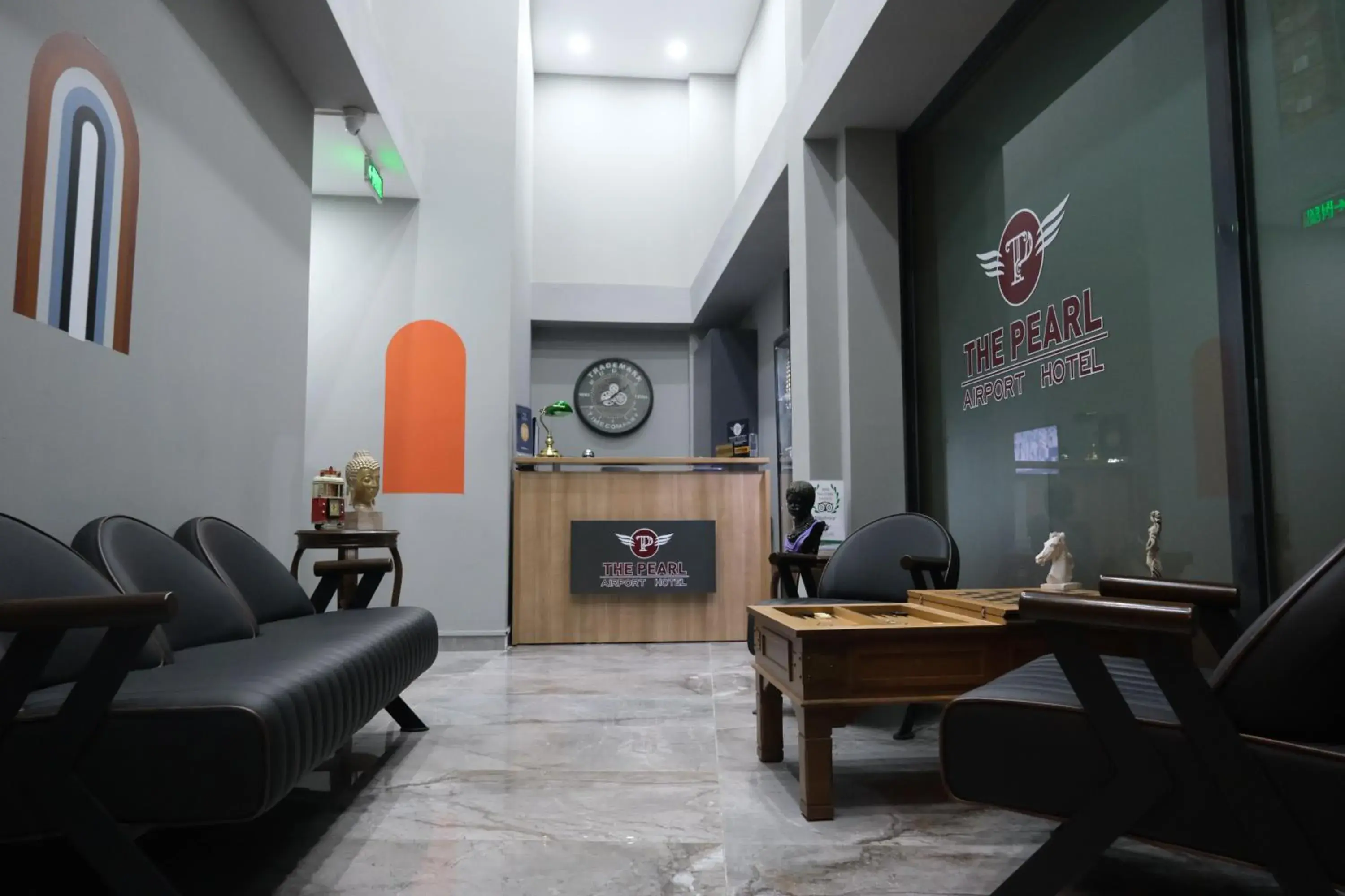 Lobby or reception in The Pearl Airport Hotel Lobby or reception in The Pearl Airport Hotel