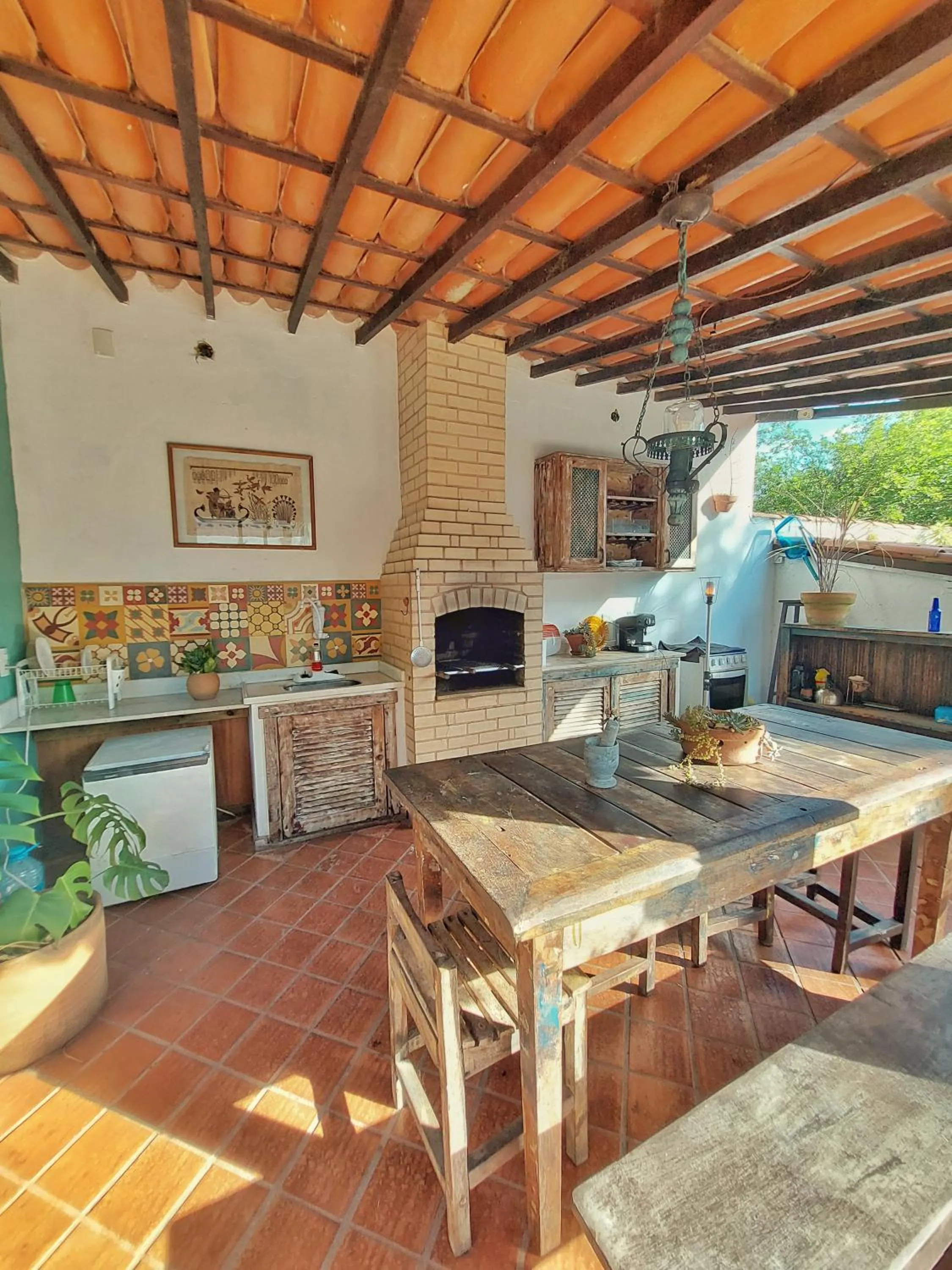 BBQ facilities in Gambá Casa Boutique