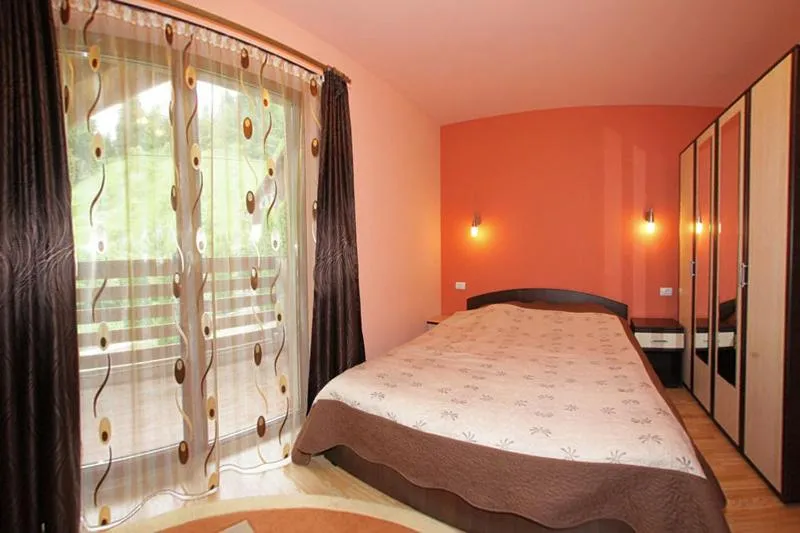 Bed in Pensiunea Eladi