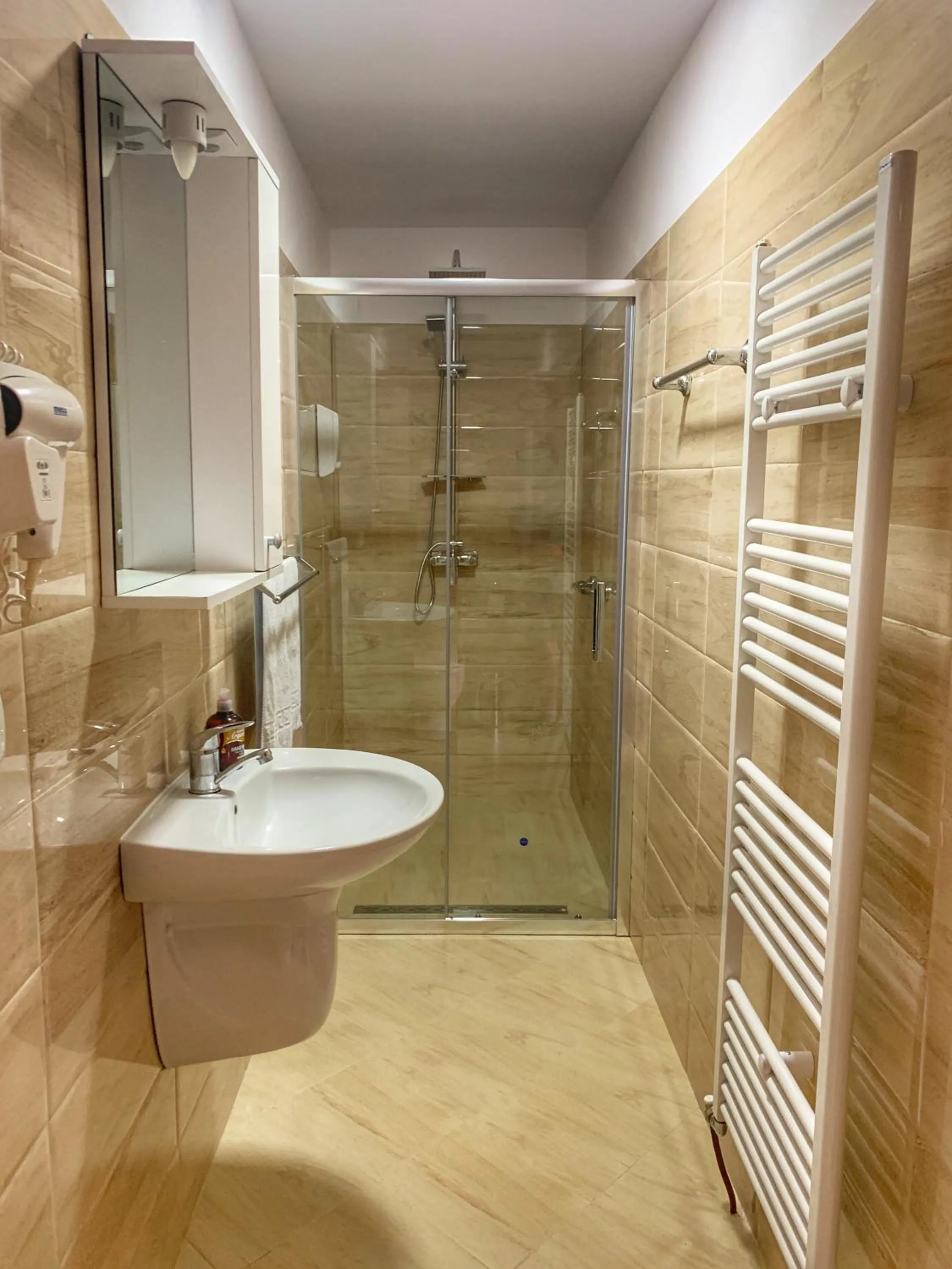Shower in Pensiunea Eladi