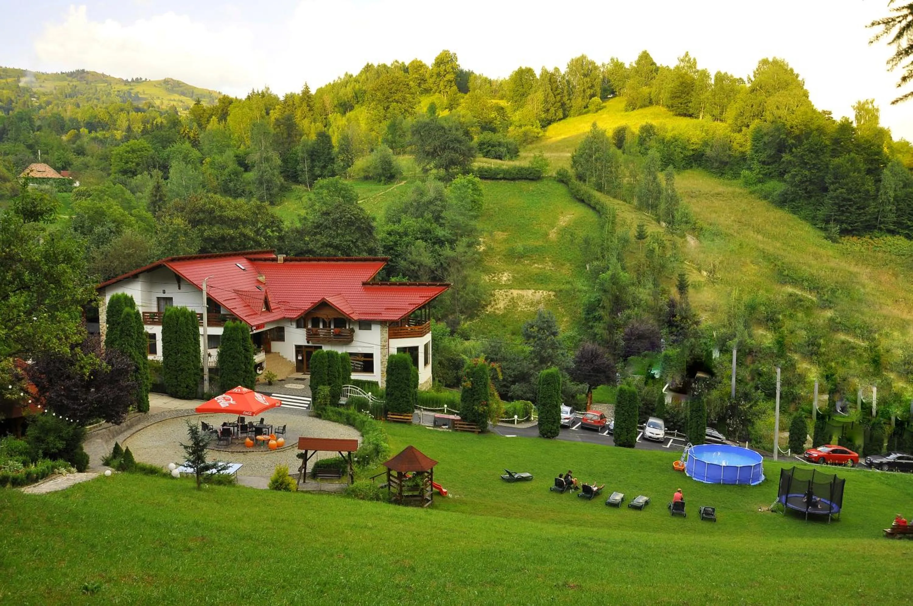 Swimming pool in Pensiunea Eladi