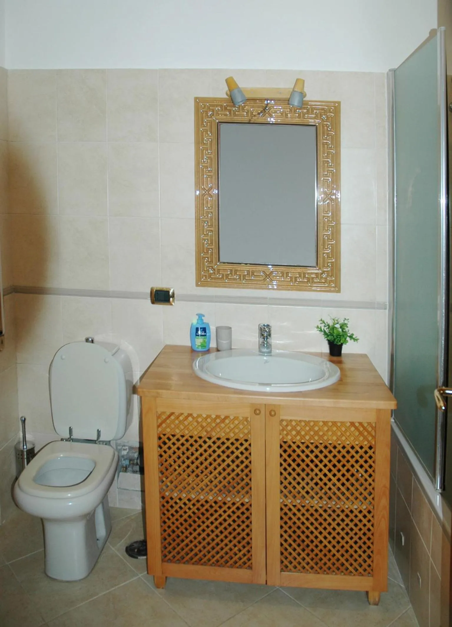 Shower in La Dimora di Livia