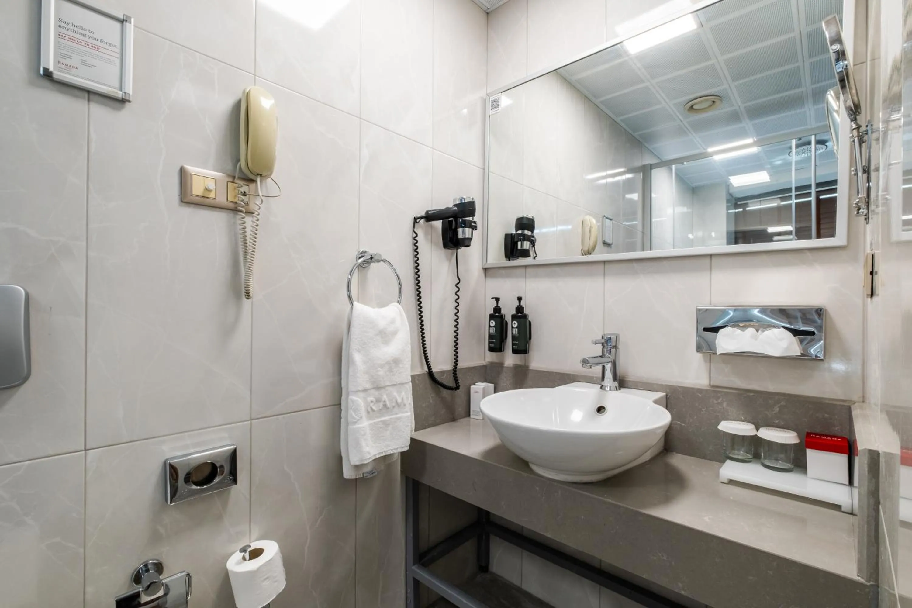 Shower in Ramada by Wyndham Ankara