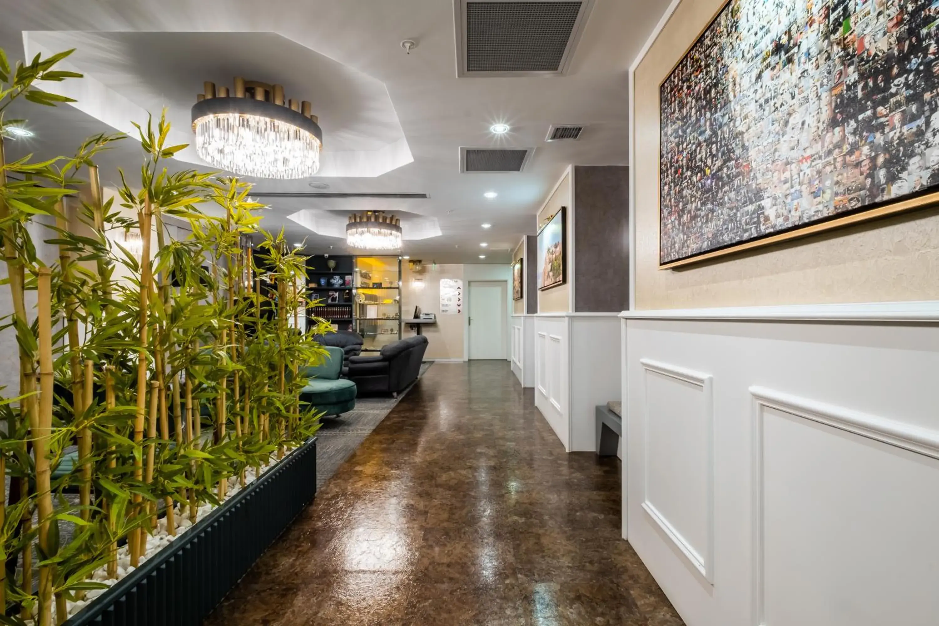 Lobby or reception in Ramada by Wyndham Ankara Lobby or reception in Ramada by Wyndham Ankara