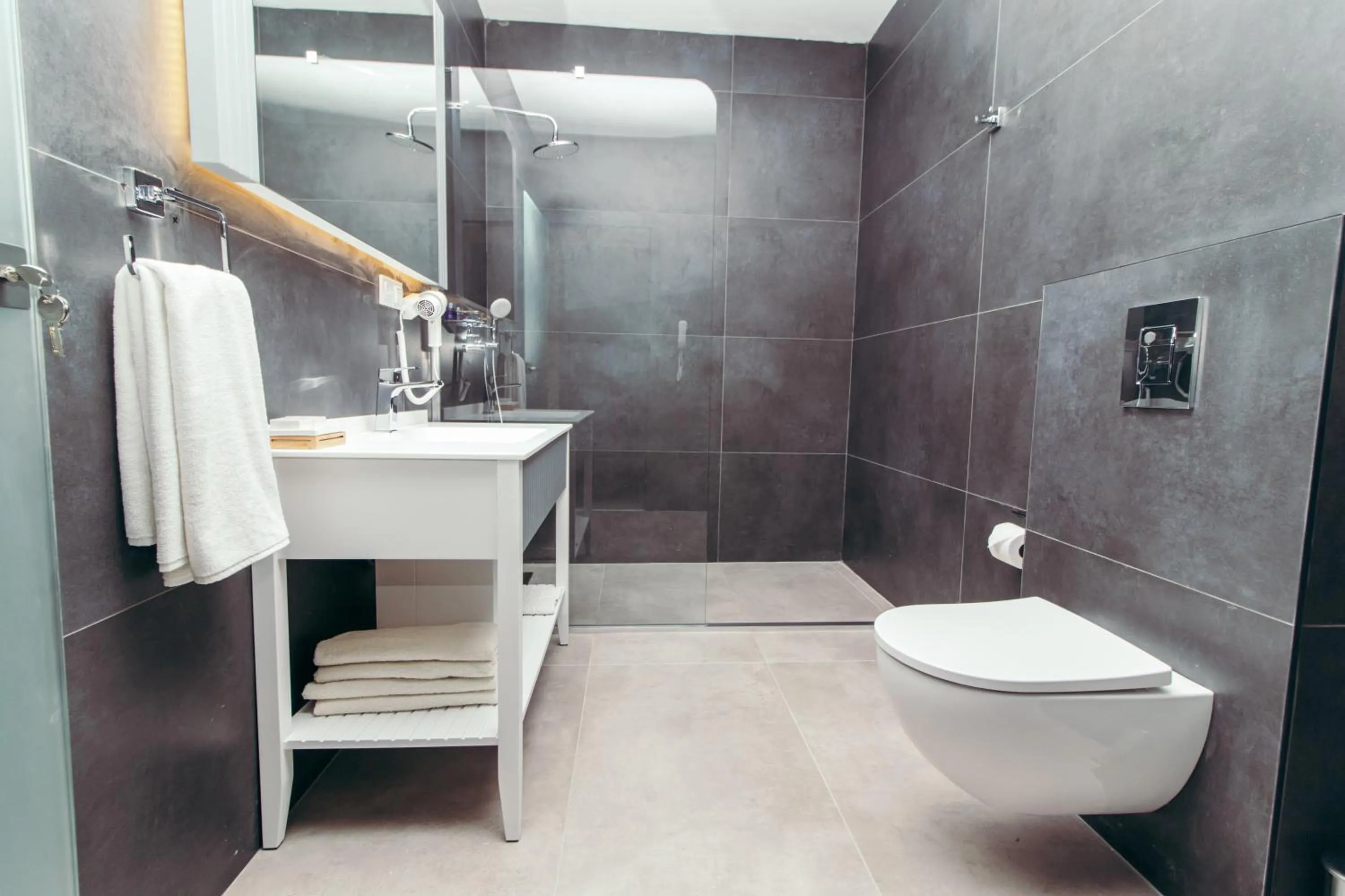 Shower in CK Farabi Hotel