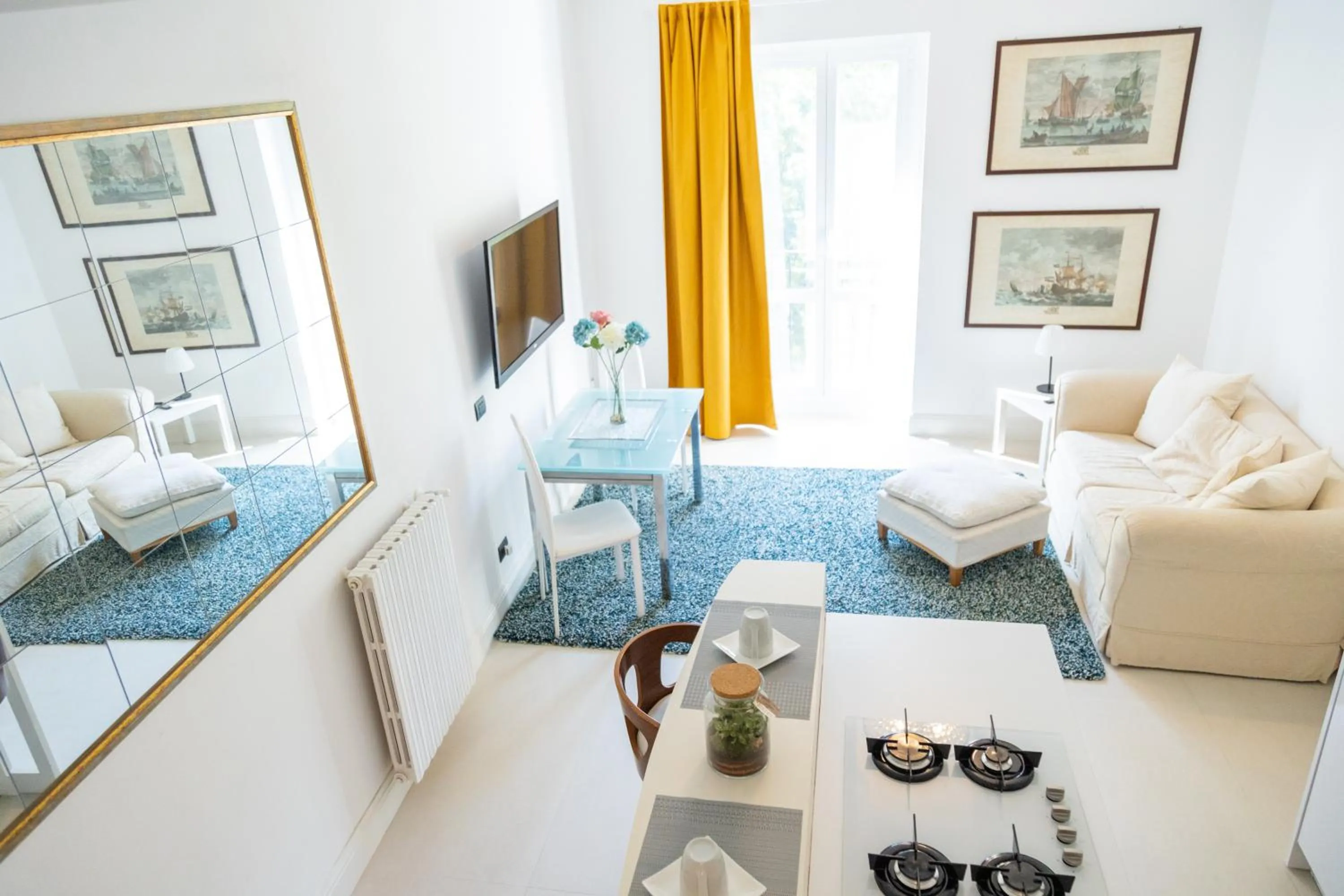 Living room in CityLife Charme - Milano Sempione