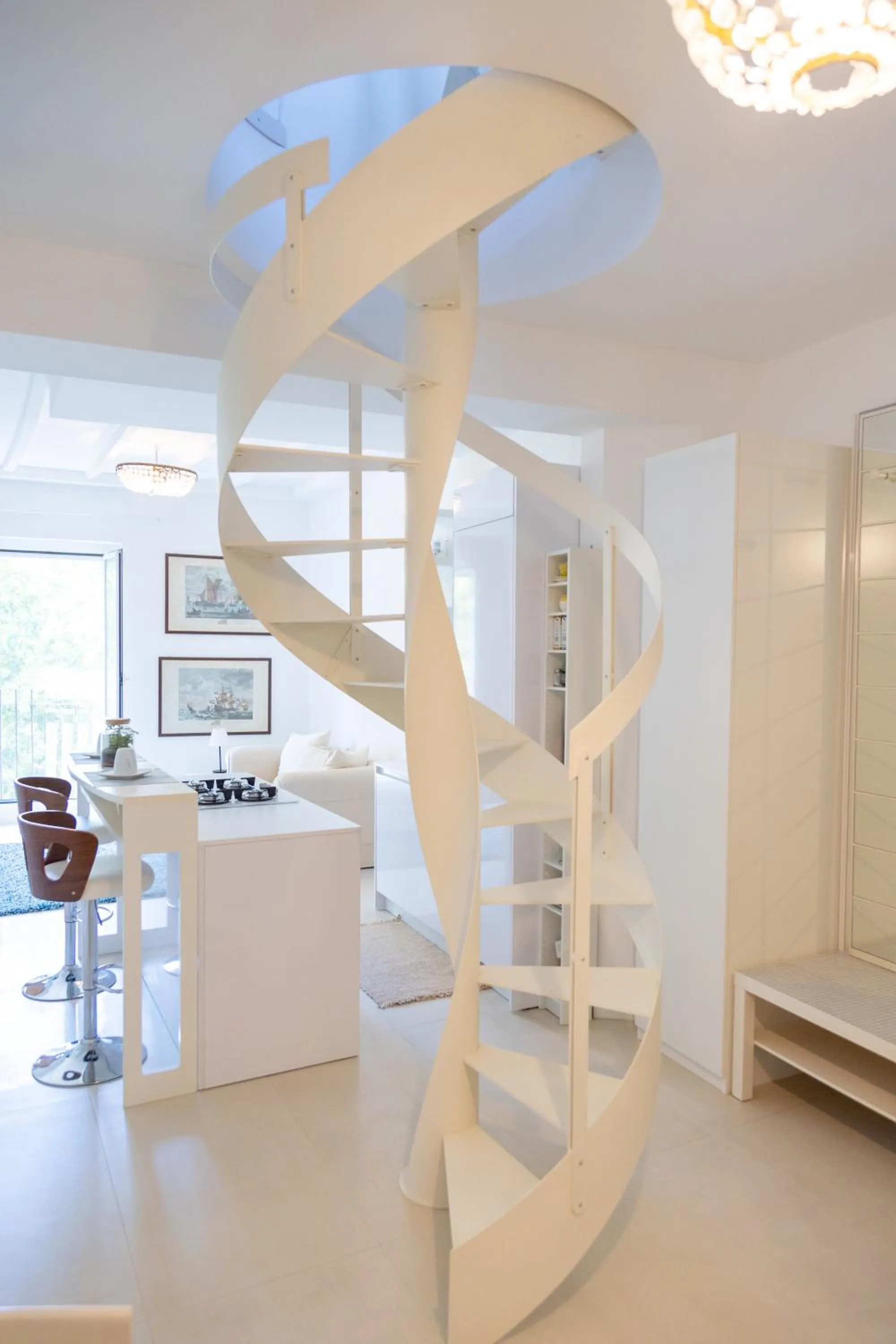 Living room in CityLife Charme - Milano Sempione
