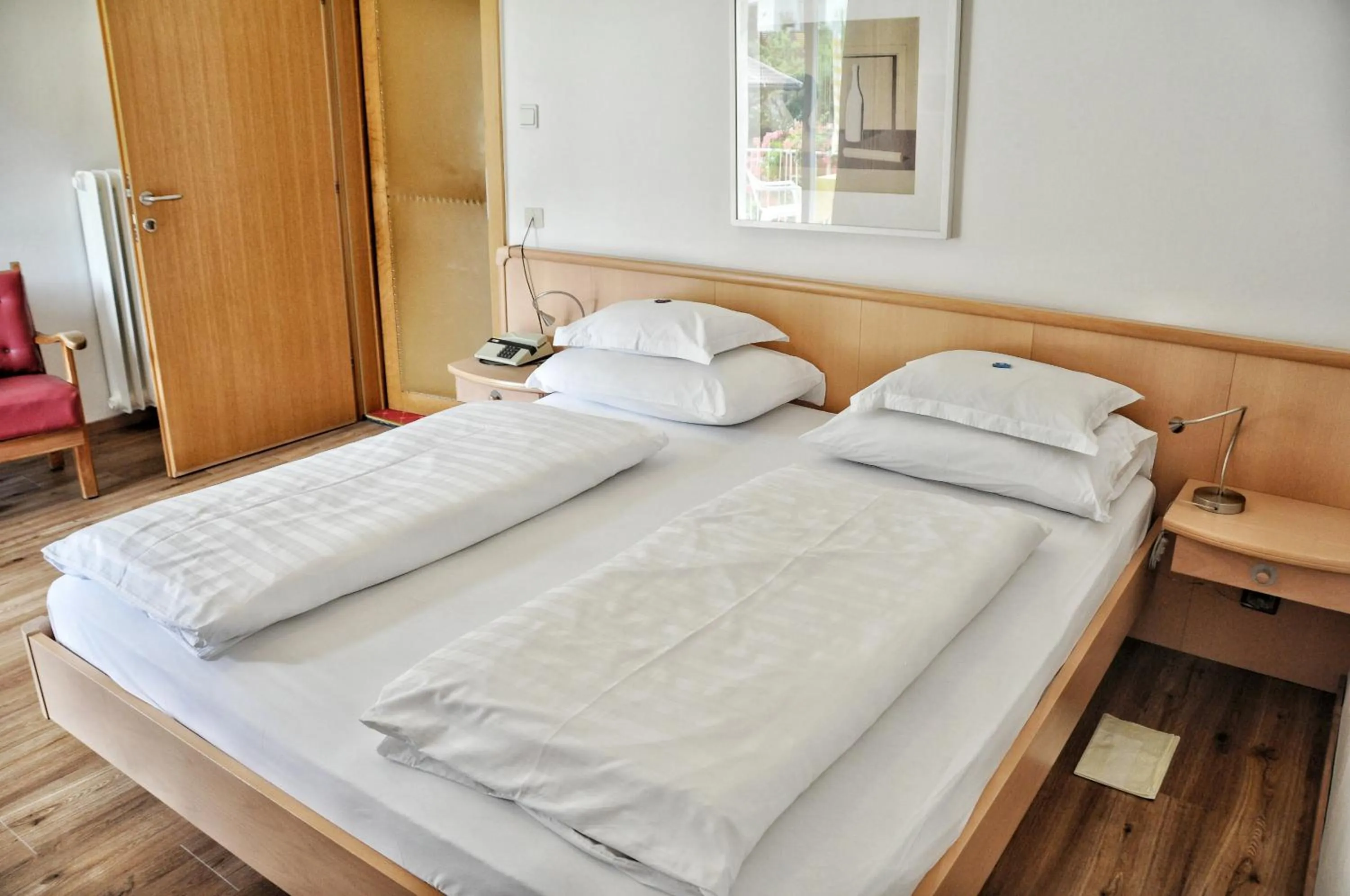 Bed in Hotel Zima