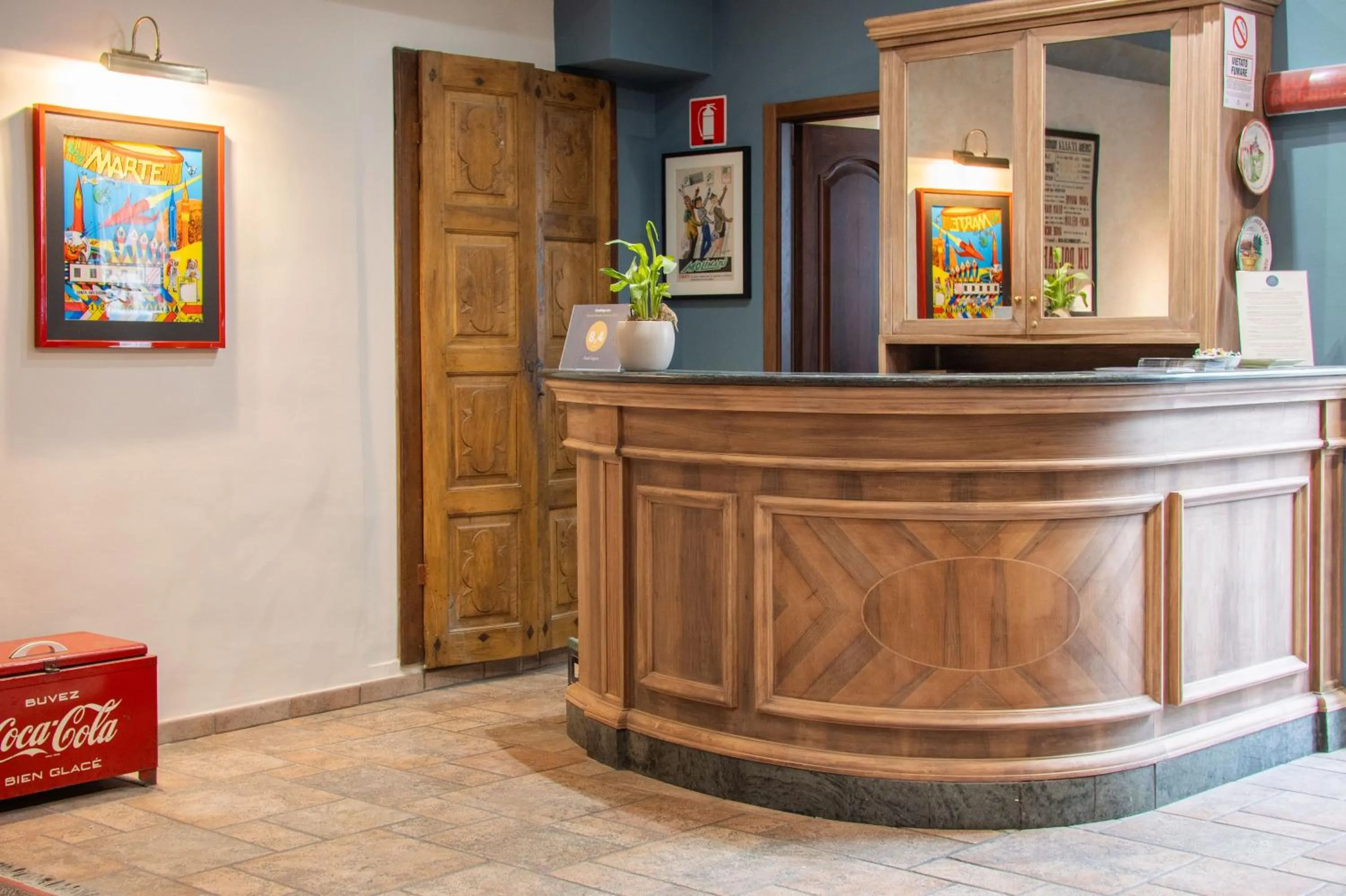 Lobby or reception in Hotel Ligure