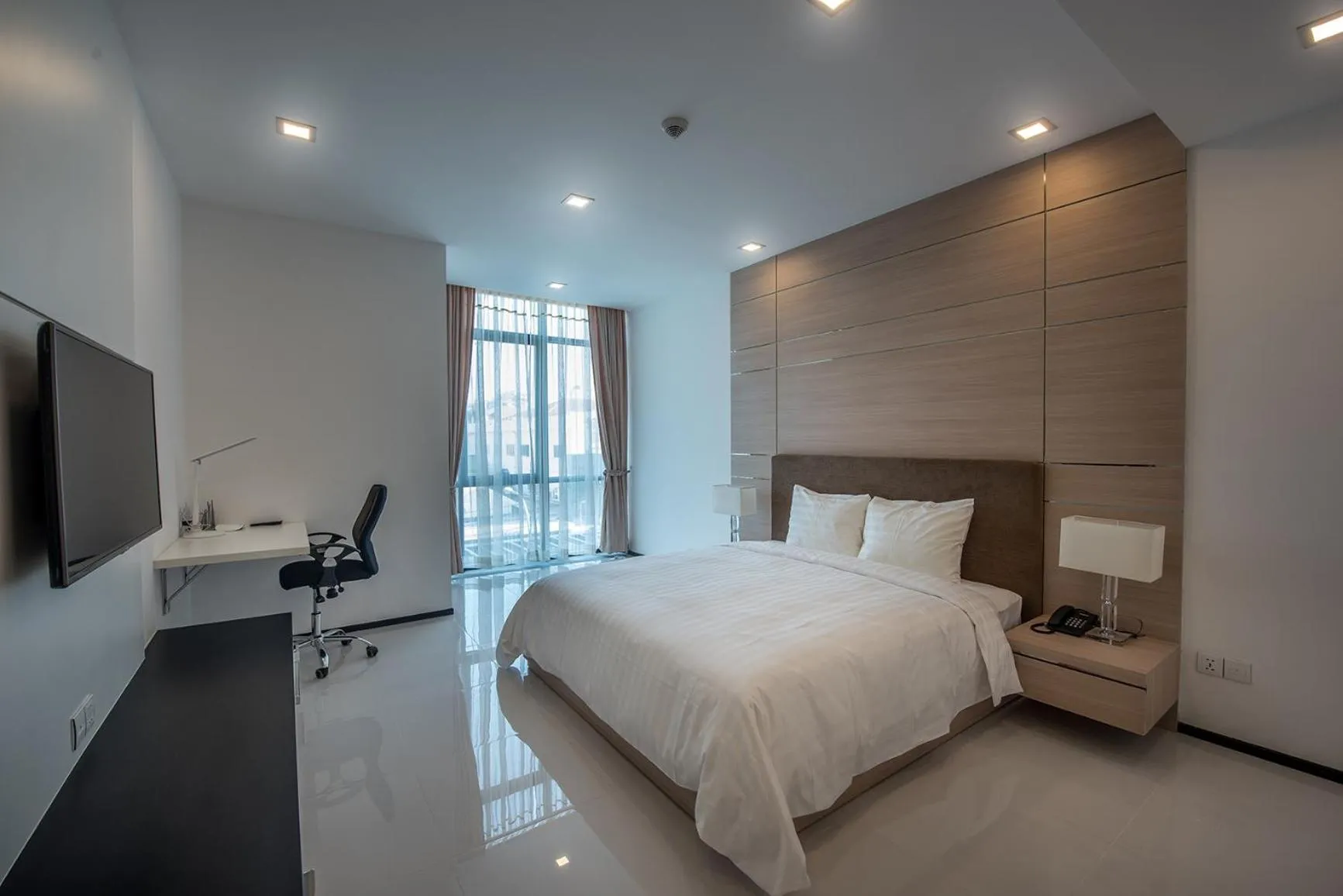 Bedroom, Bed in Maline Exclusive Serviced Apartments
