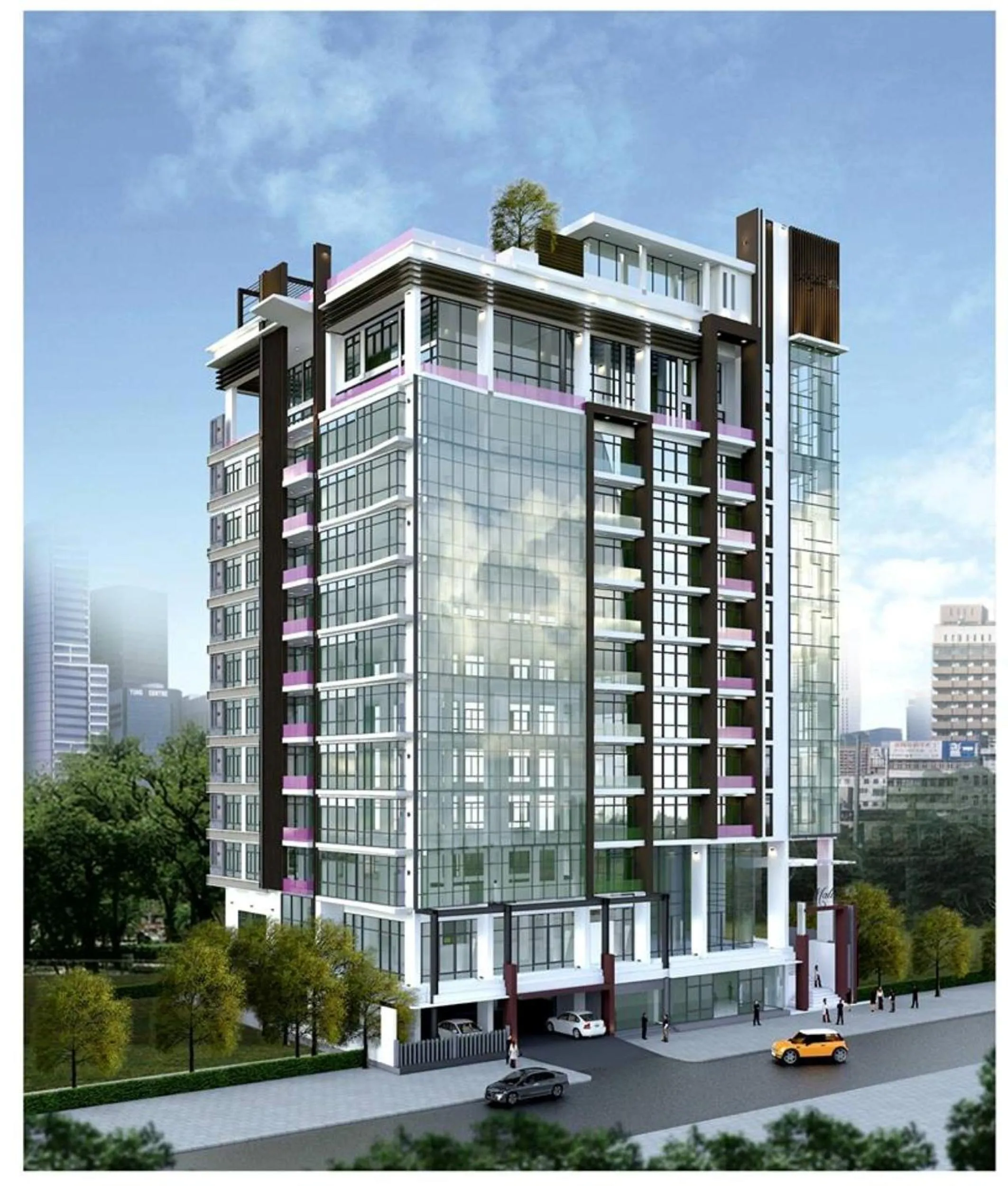 Facade/entrance in Maline Exclusive Serviced Apartments