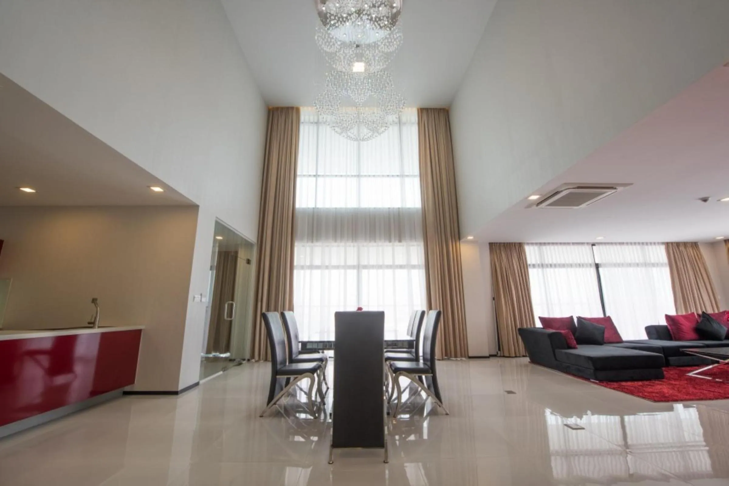 Seating area in Maline Exclusive Serviced Apartments