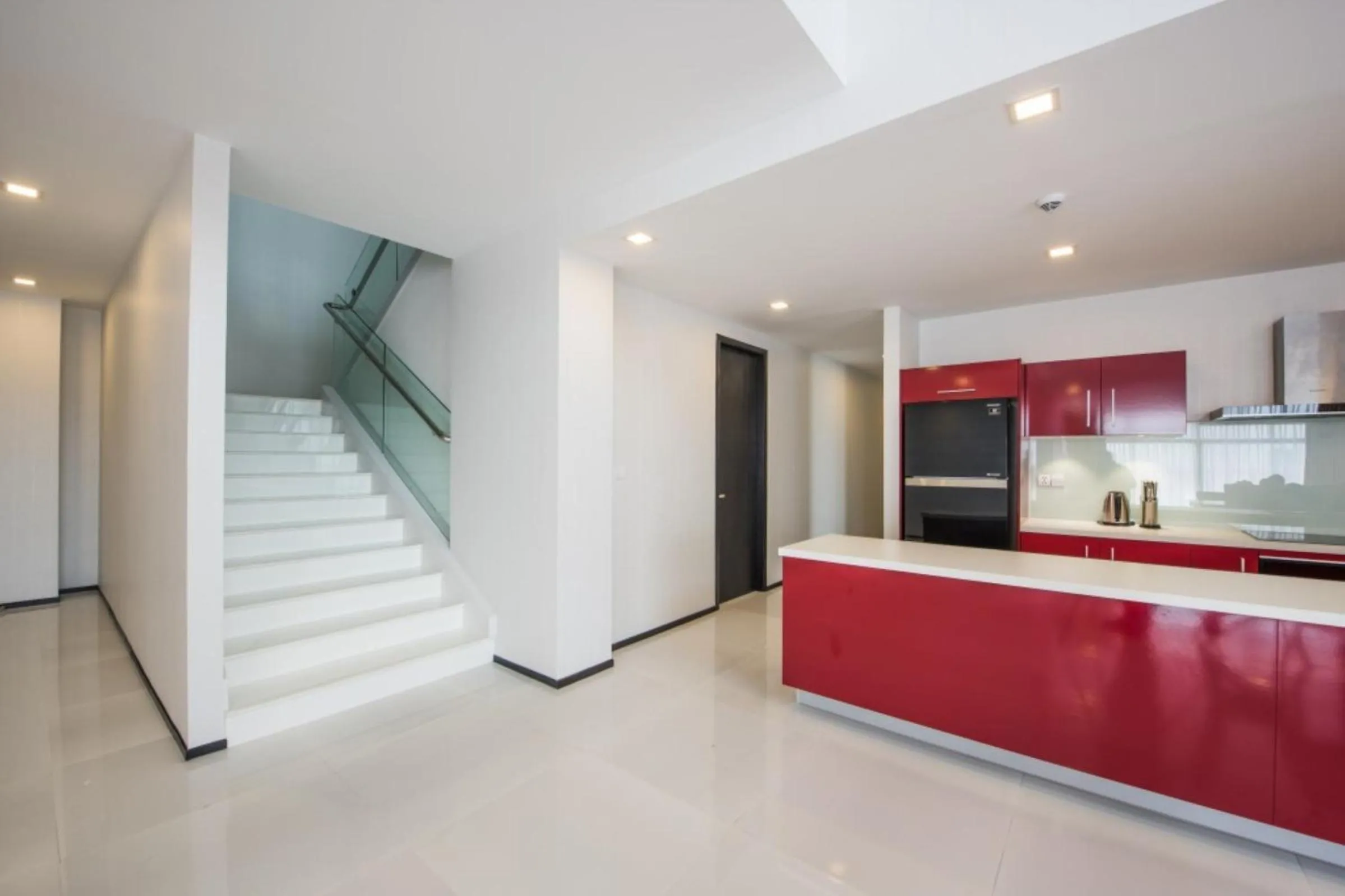 Kitchen or kitchenette in Maline Exclusive Serviced Apartments