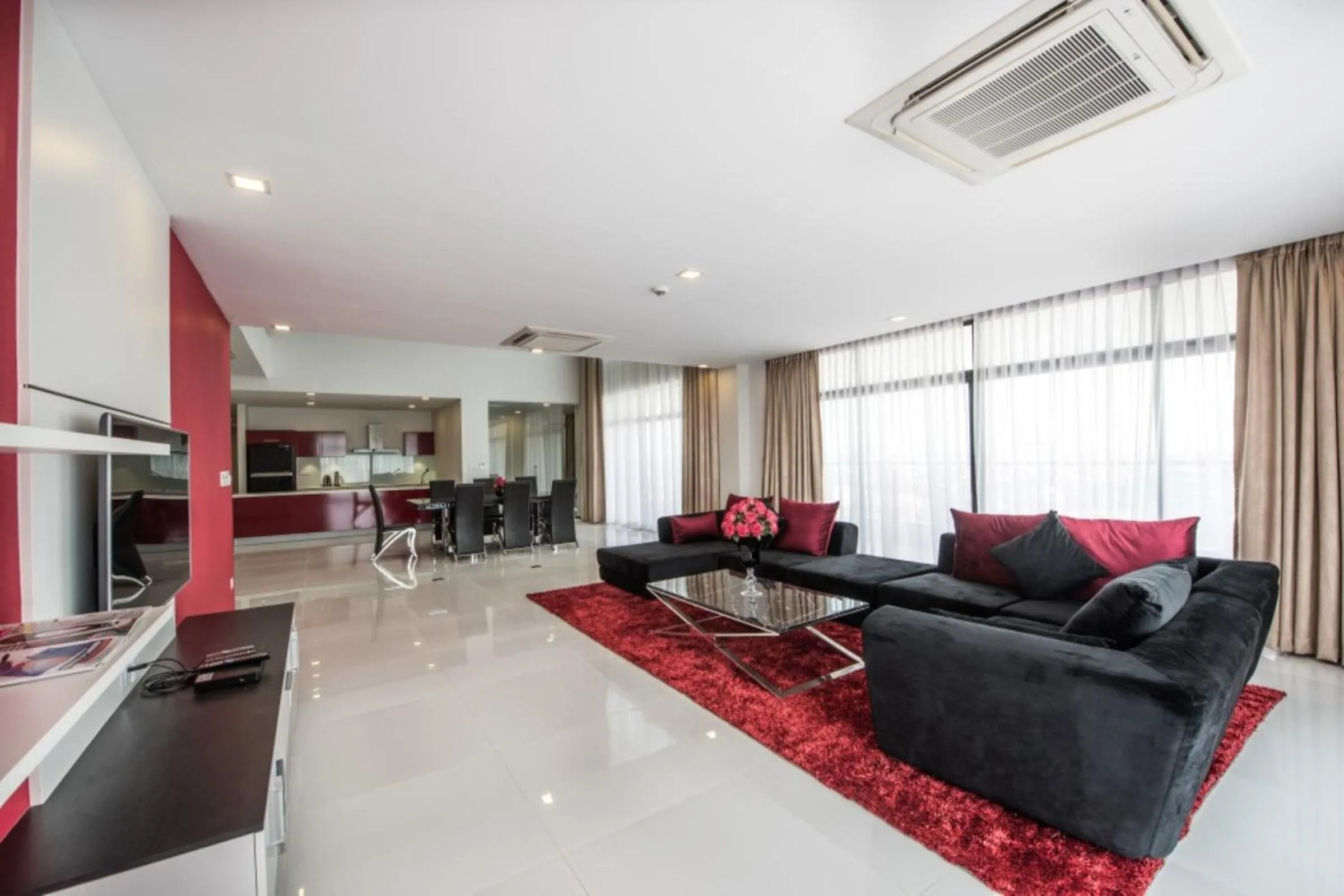Seating area in Maline Exclusive Serviced Apartments