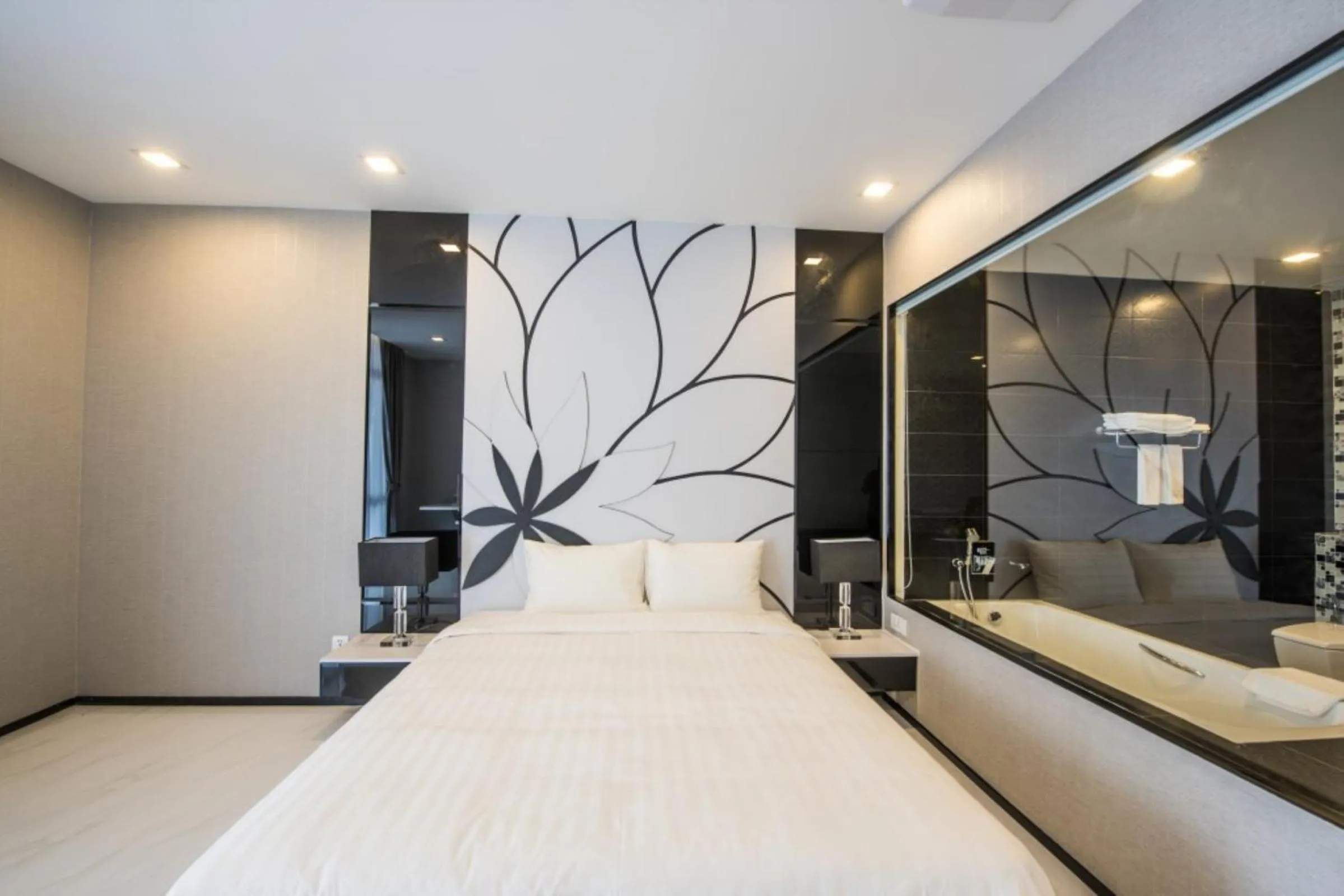 Bed in Maline Exclusive Serviced Apartments