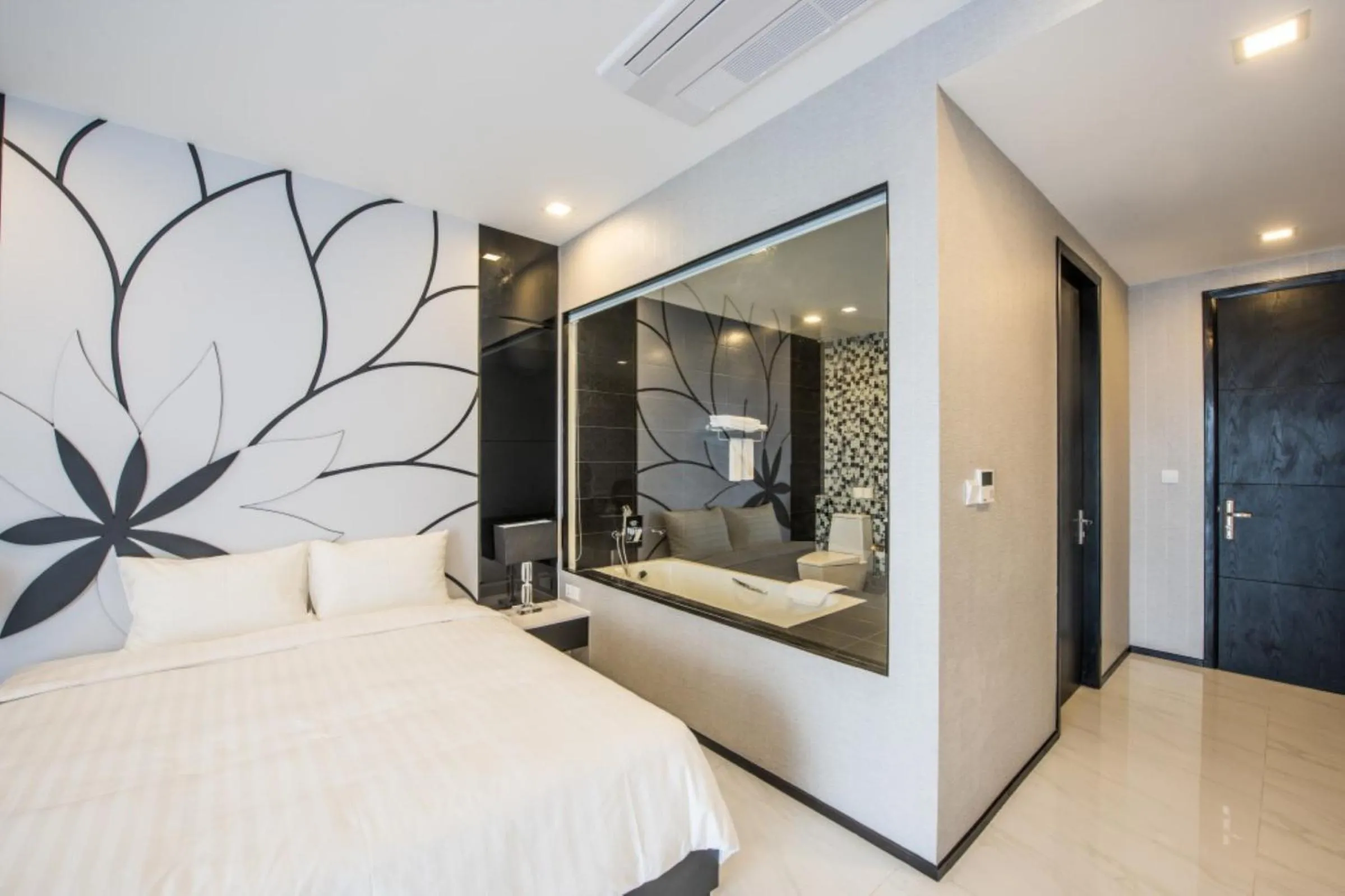 Bed in Maline Exclusive Serviced Apartments
