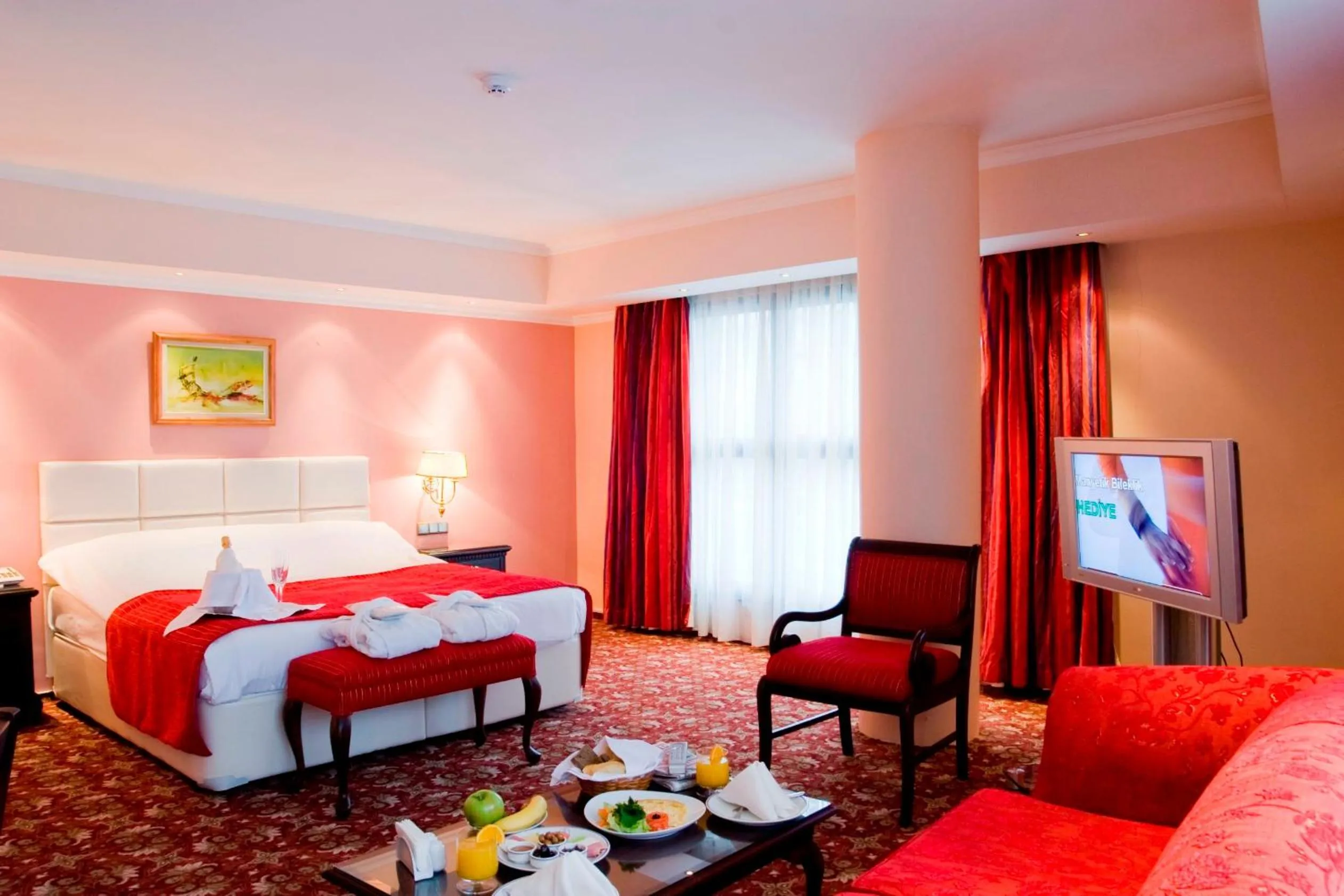 Bed in Hotel 2000 Kavaklıdere