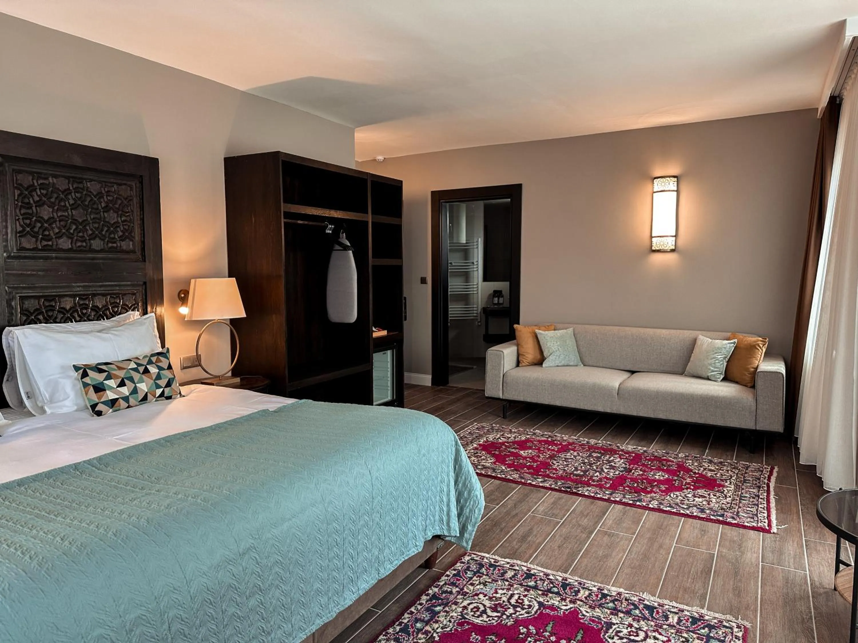 Bed in Osmanli Cappadocia Hotel