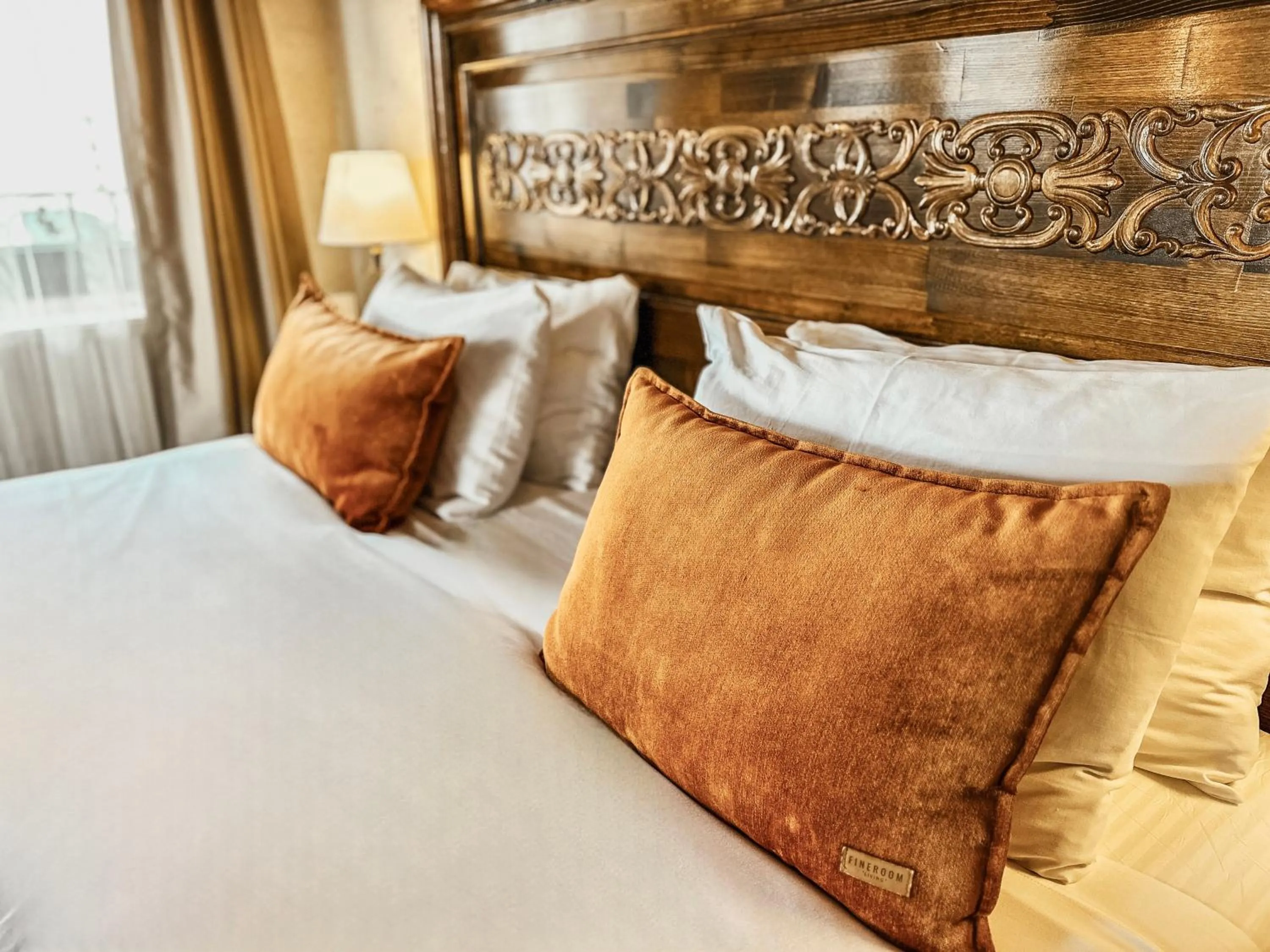 Bed in Osmanli Cappadocia Hotel