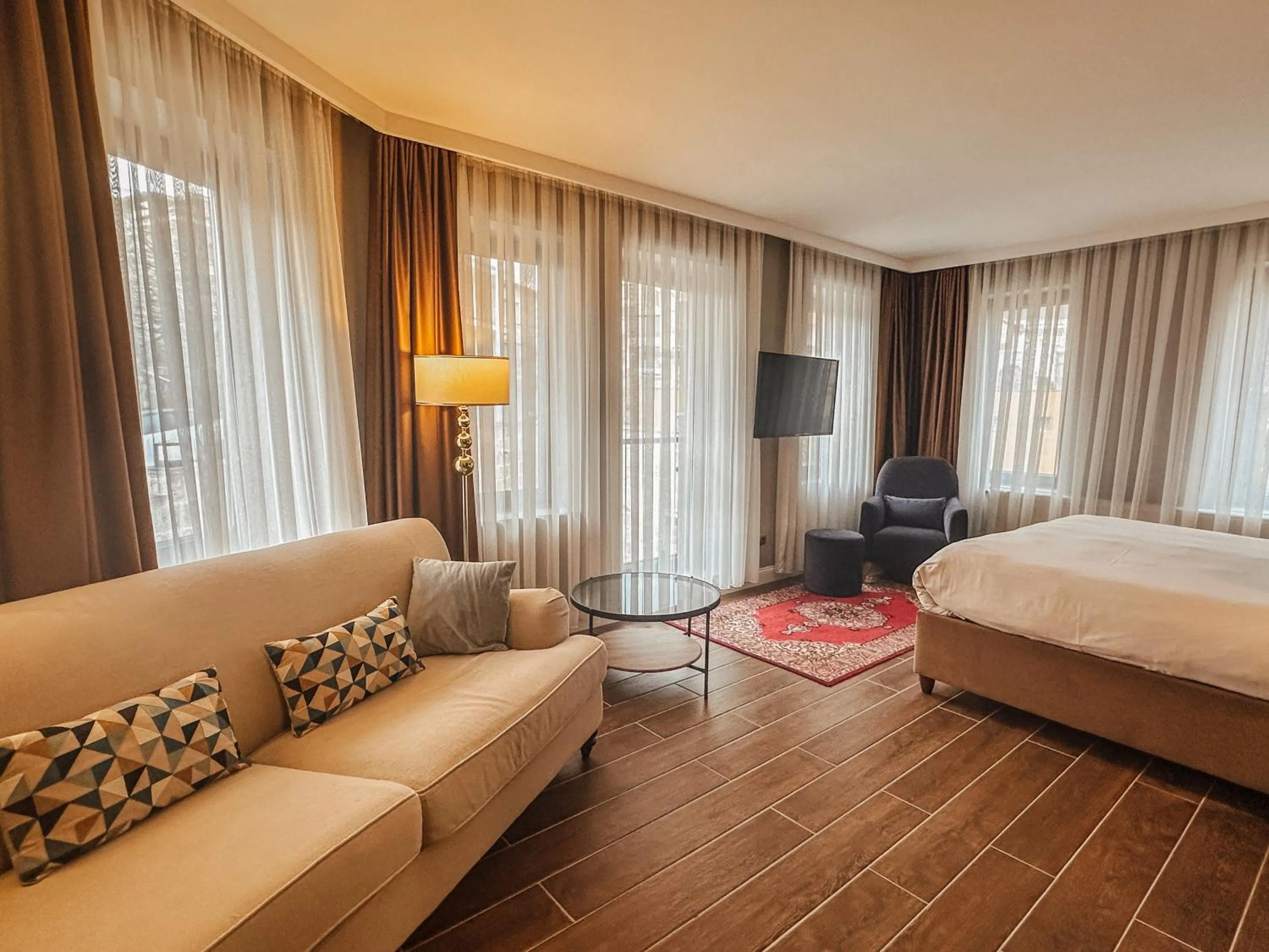 Bed in Osmanli Cappadocia Hotel