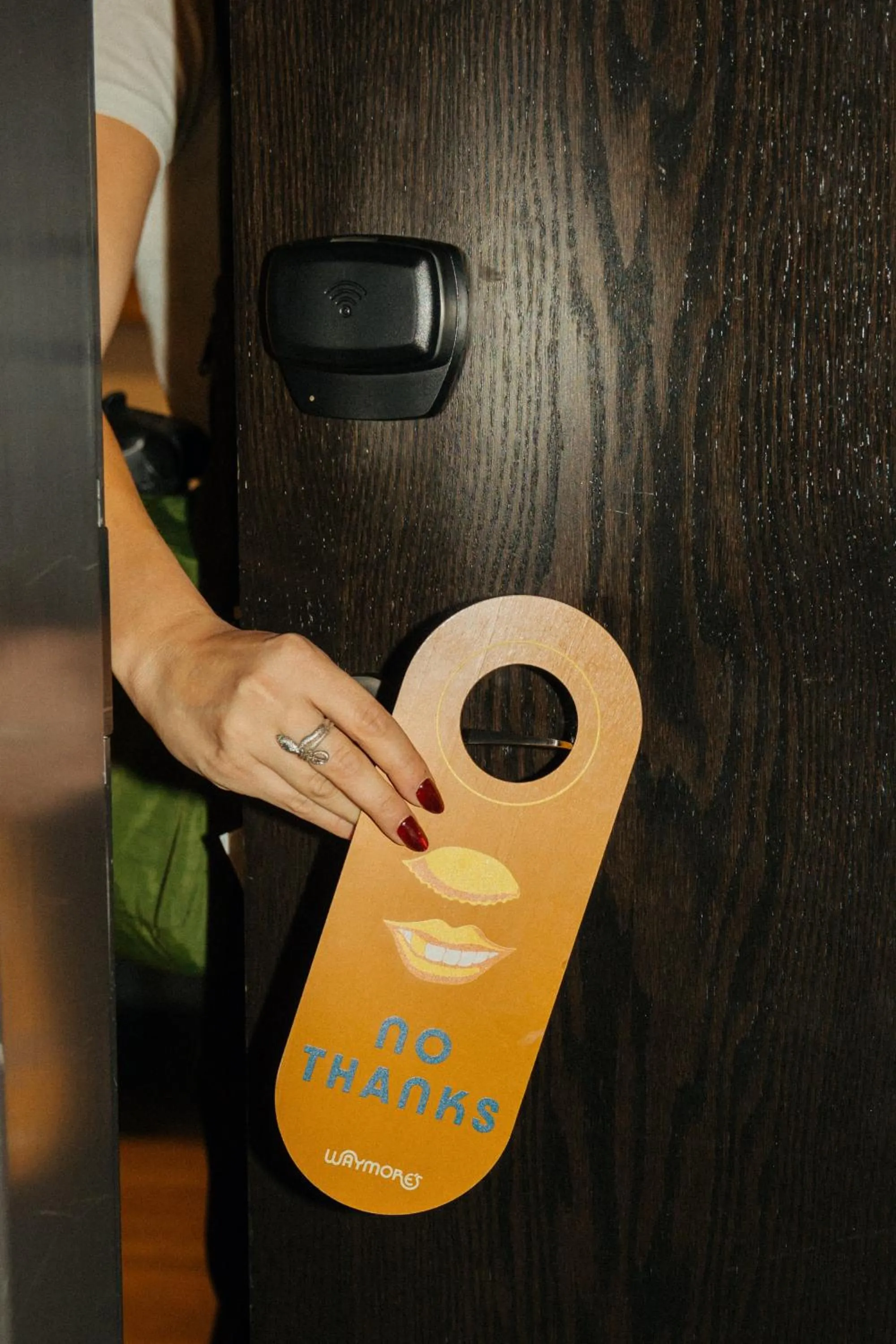 Logo/Certificate/Sign in Waymore's Guest House