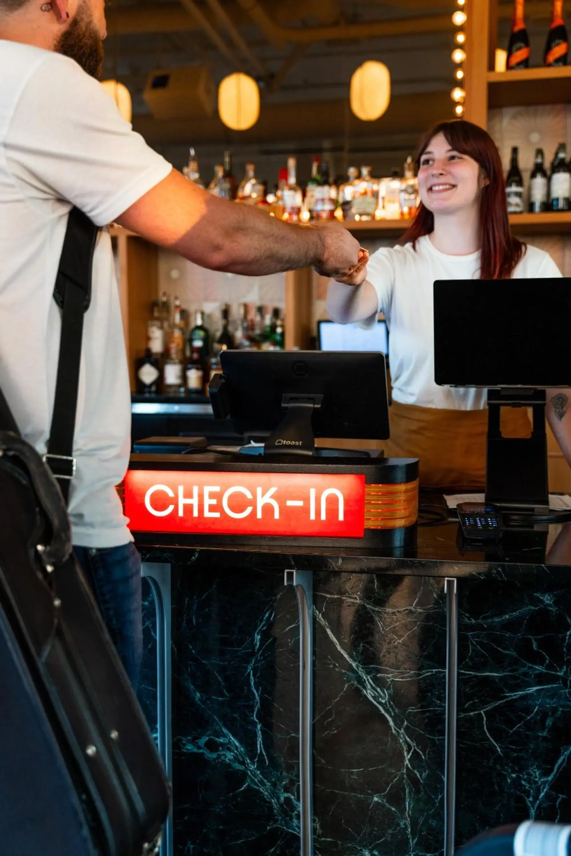 Lobby or reception in Waymore's Guest House Lobby or reception in Waymore's Guest House