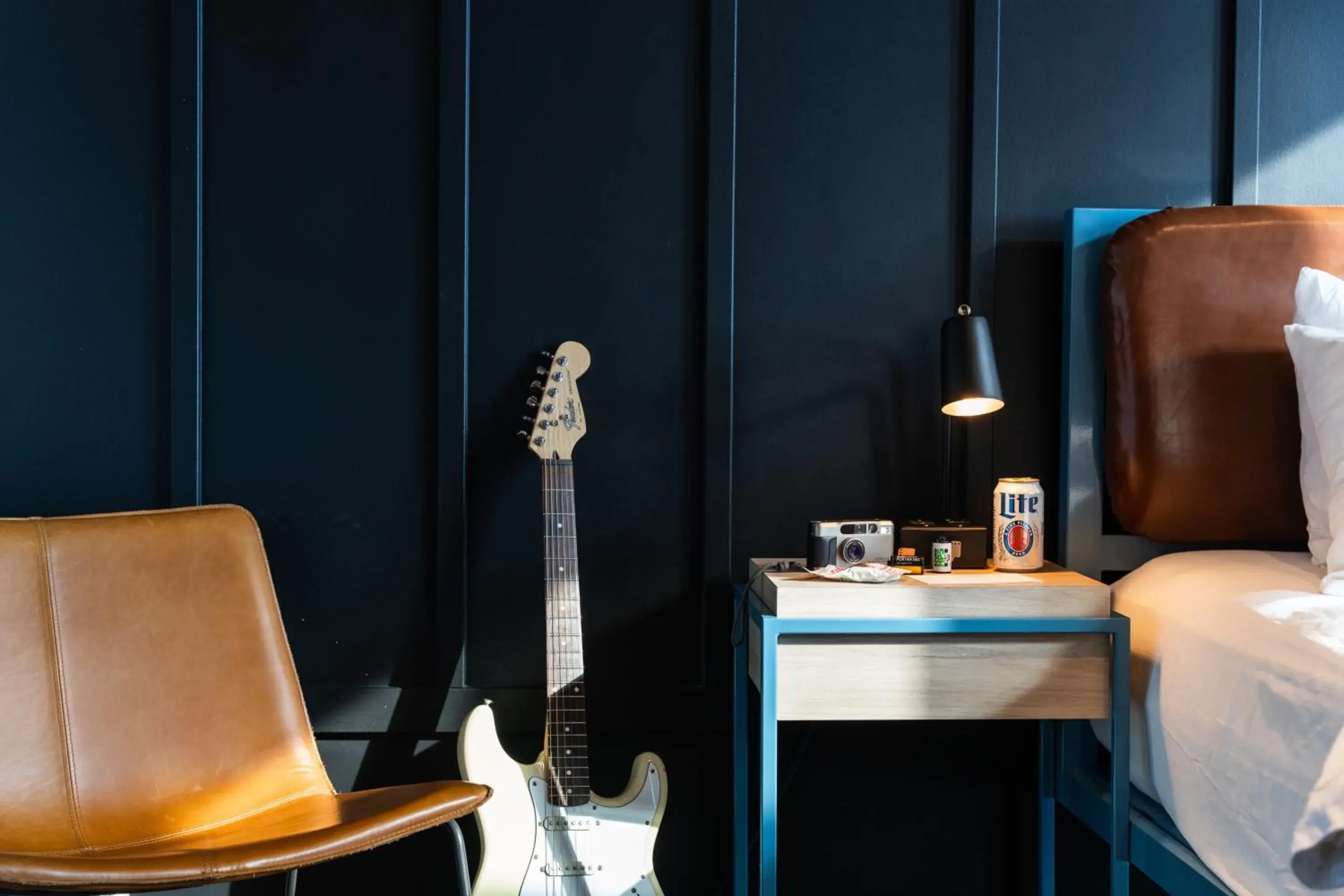 Decorative detail, Bed in Waymore's Guest House Decorative detail, Bed in Waymore's Guest House