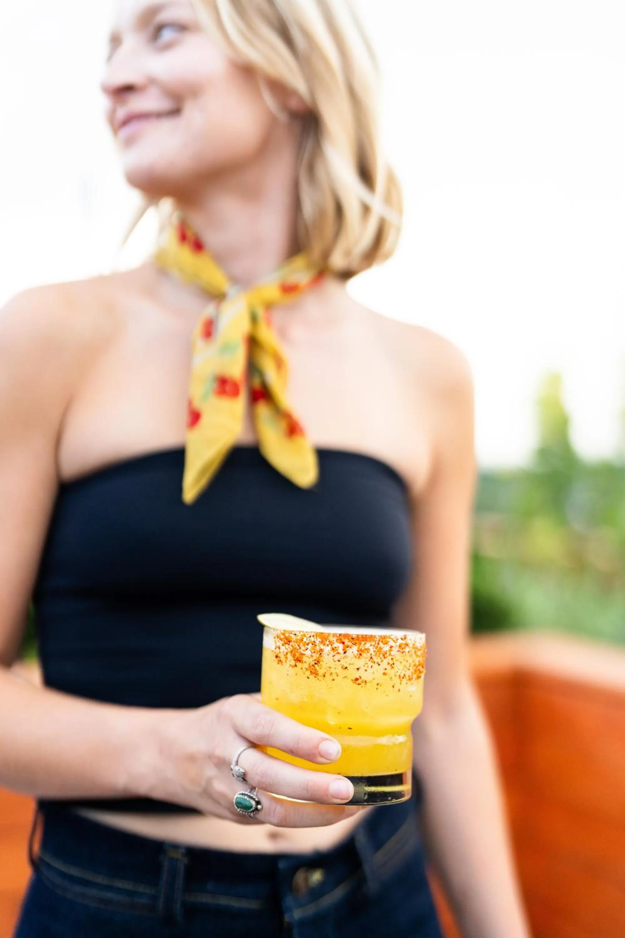 Drinks in Waymore's Guest House