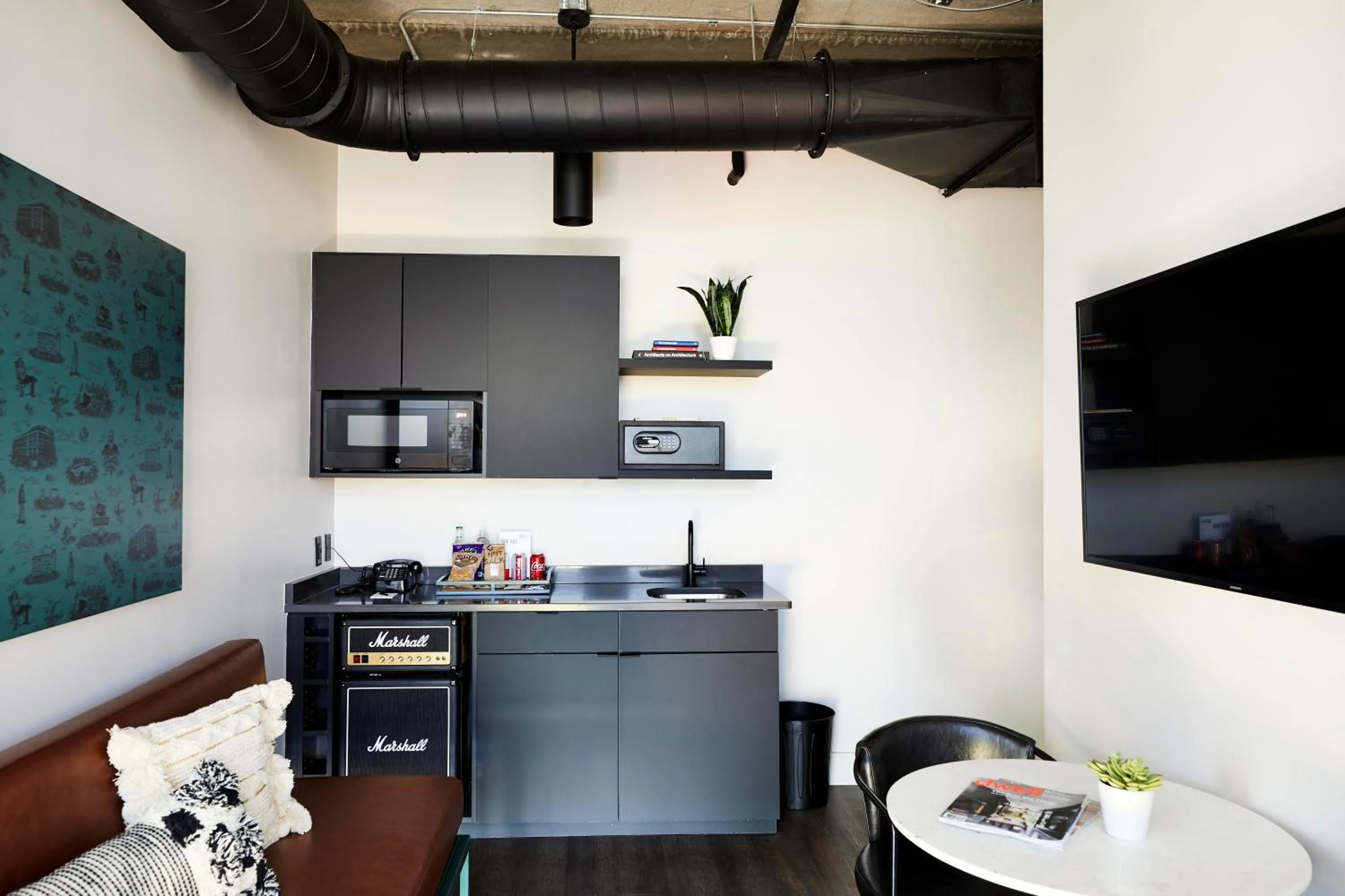 Seating area in Waymore's Guest House