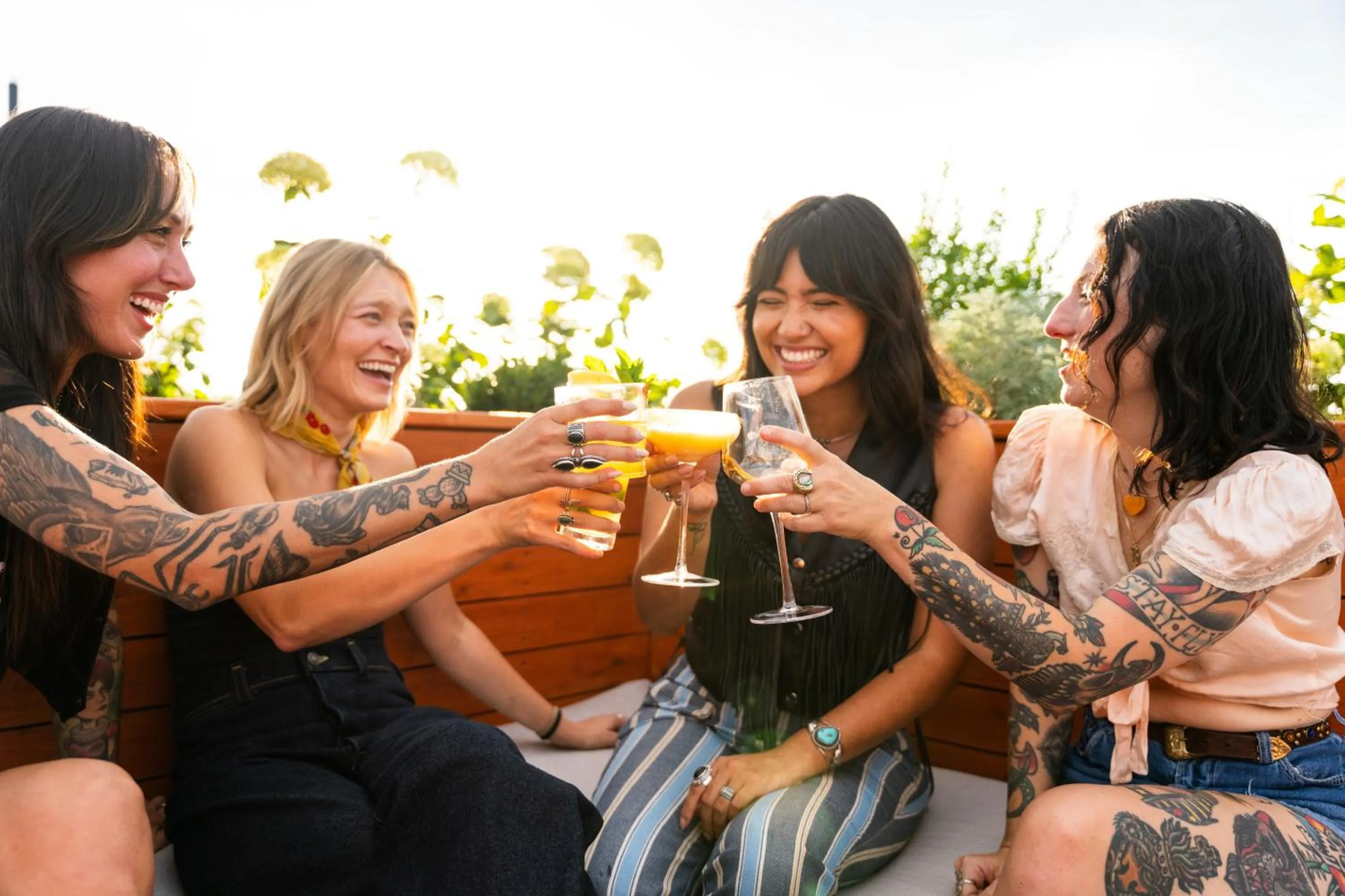 Alcoholic drinks in Waymore's Guest House