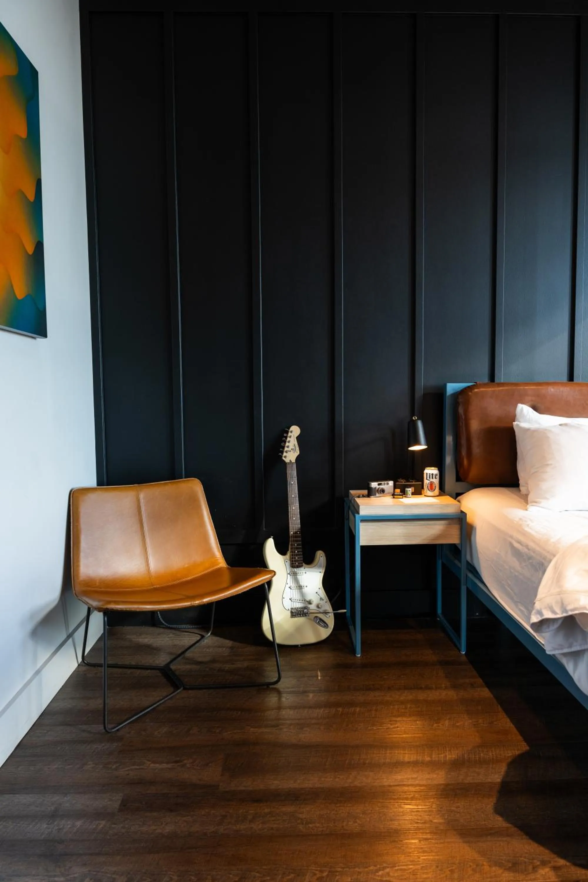 Decorative detail in Waymore's Guest House