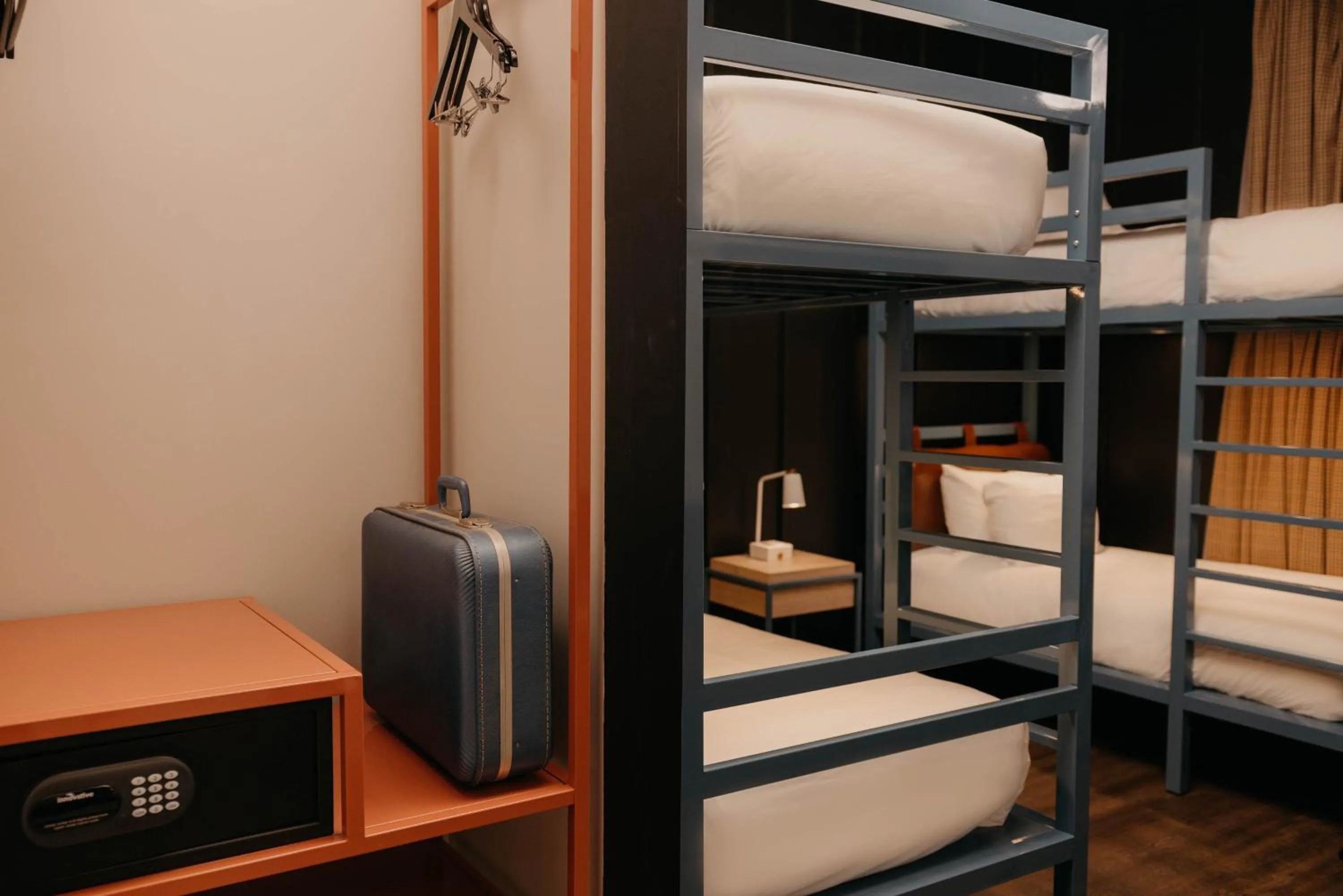 Bed in Waymore's Guest House