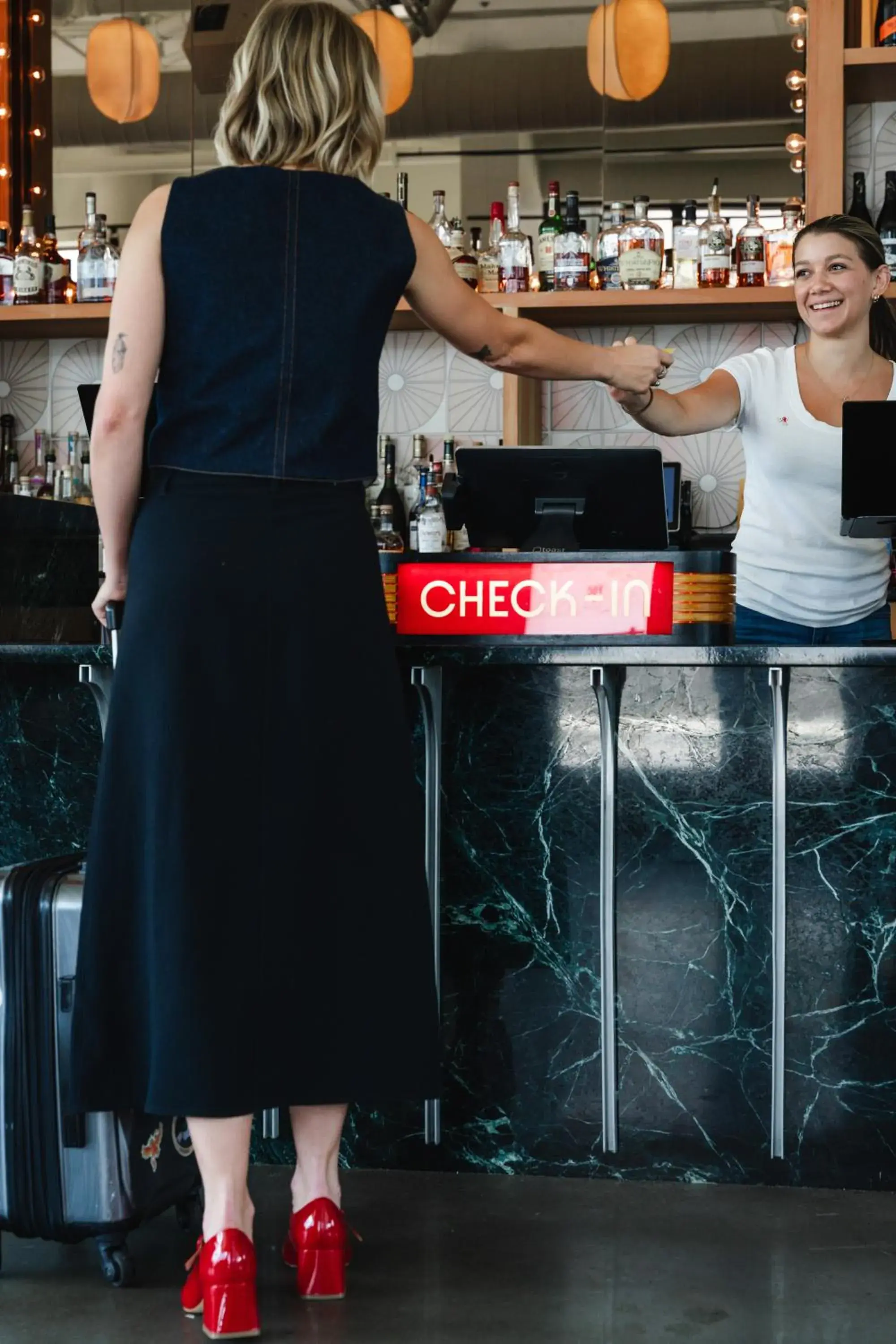 Lobby or reception in Waymore's Guest House Lobby or reception in Waymore's Guest House