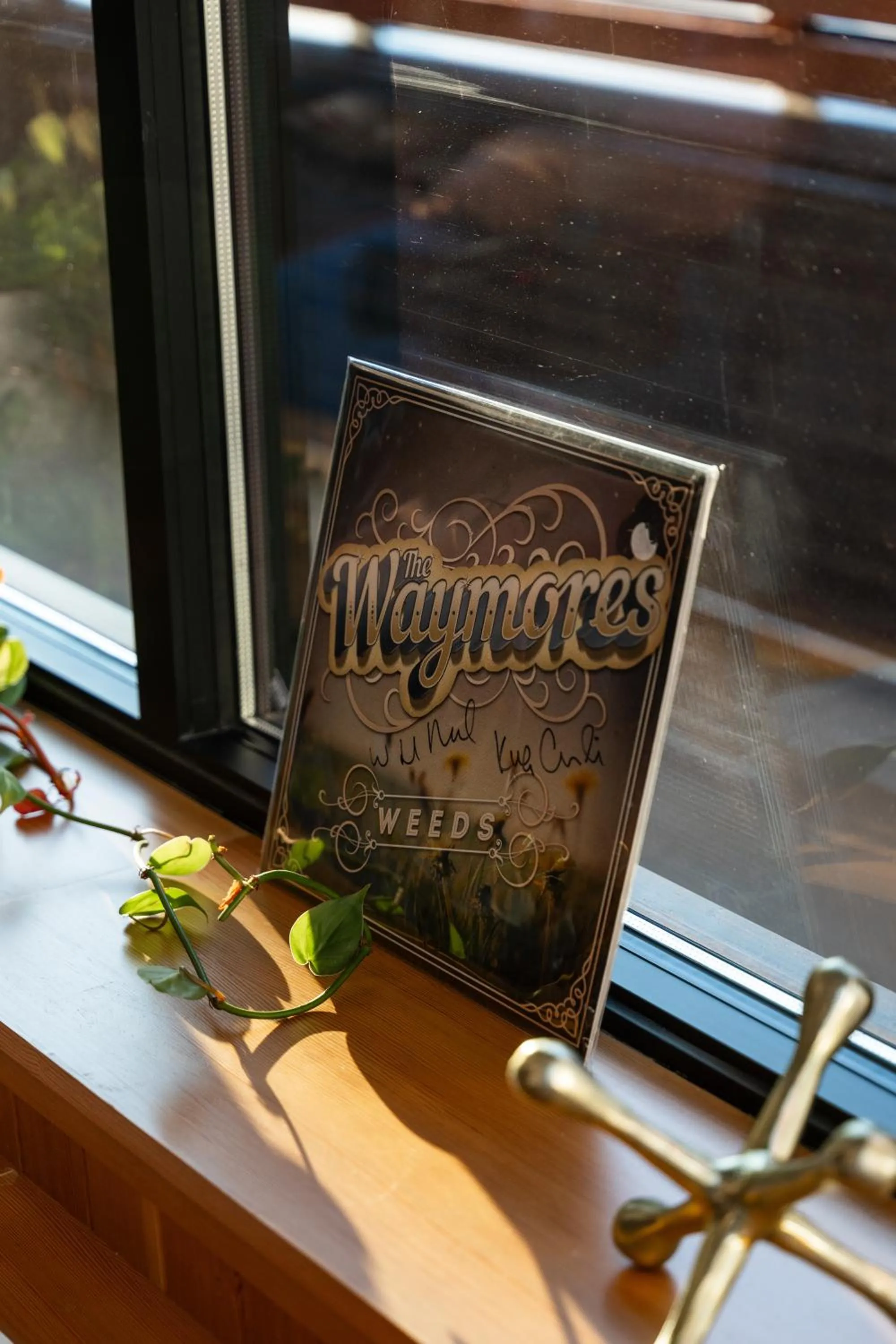 Decorative detail in Waymore's Guest House