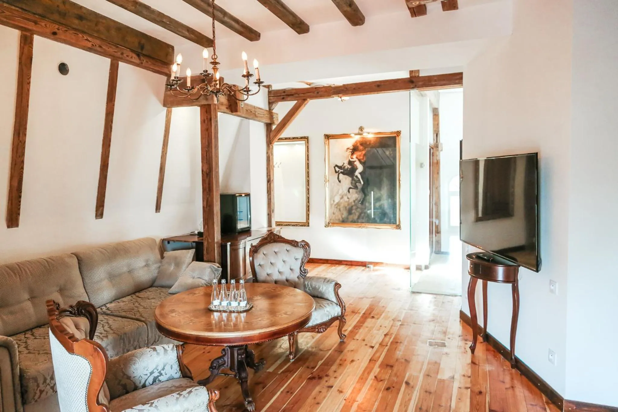 Living room in VILLA RED by COLUMBUS Ustka