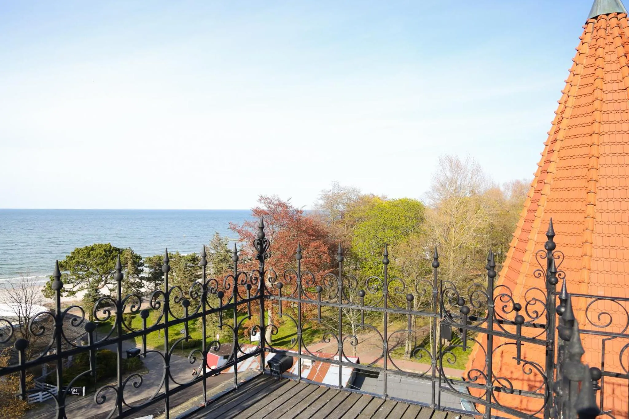 Sea view in VILLA RED by COLUMBUS Ustka