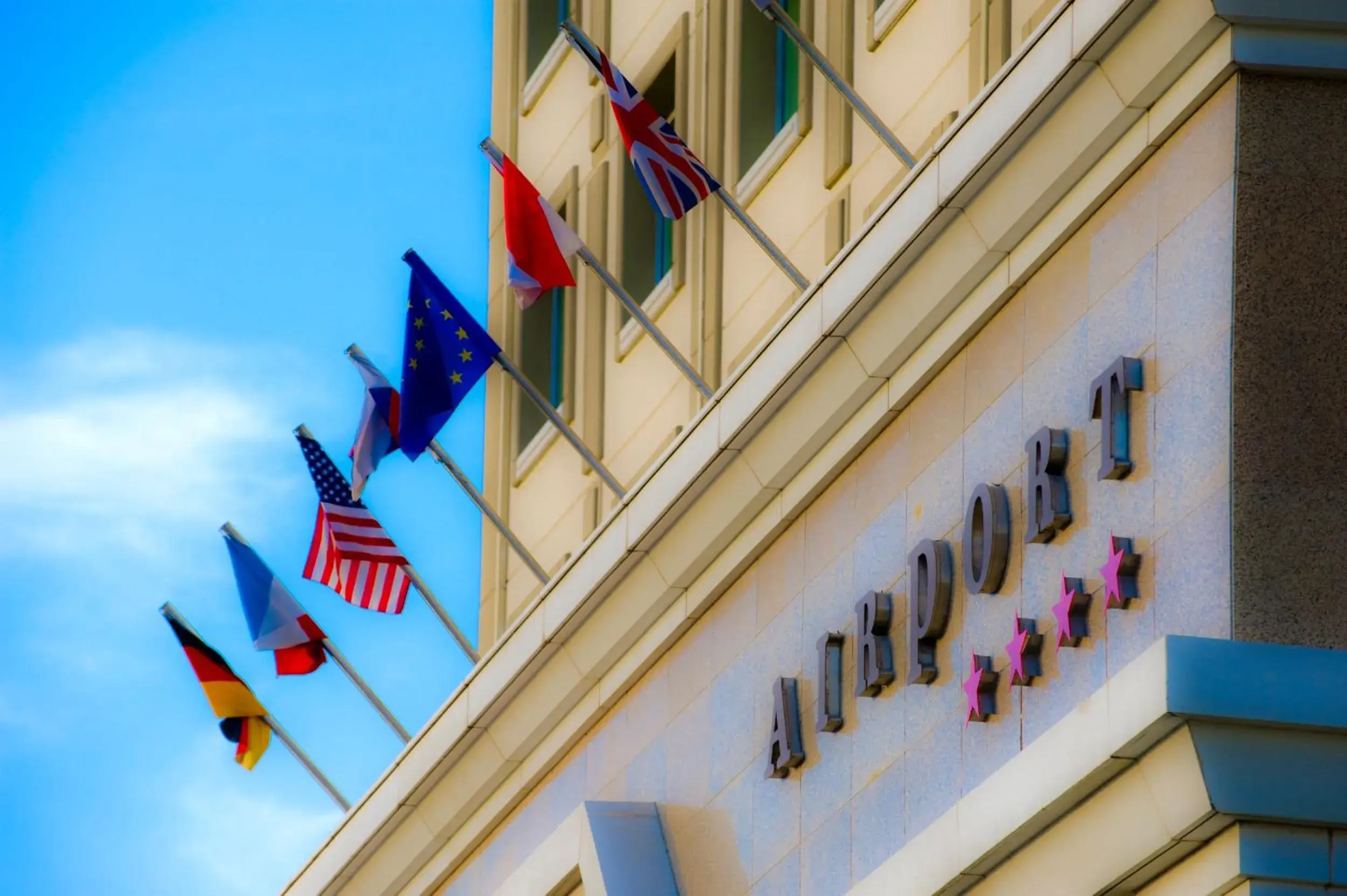 Property building in WOW Airport Hotel Property building in WOW Airport Hotel