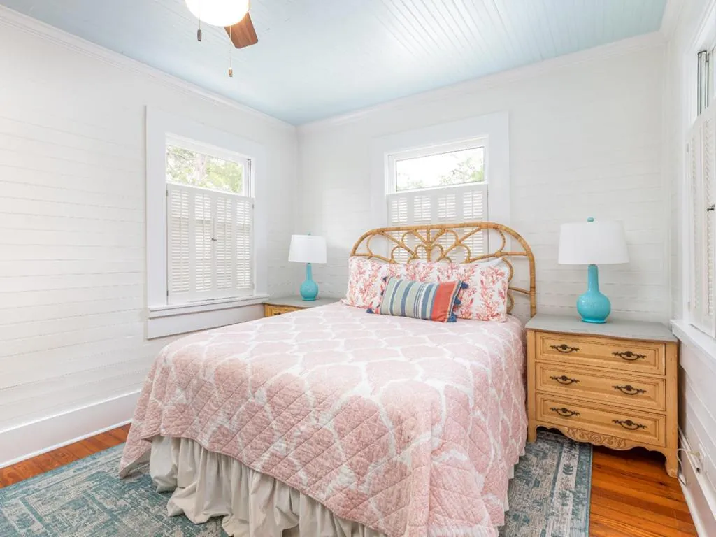 Bed in Coquina Cottage