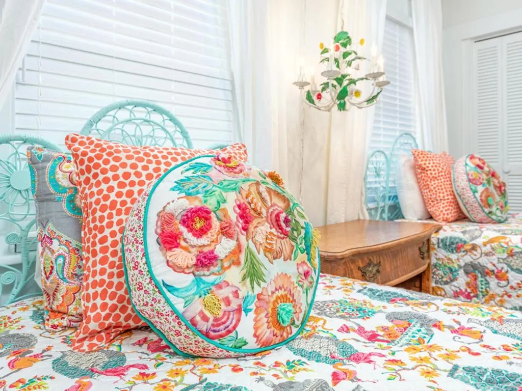 Bed in Coquina Cottage