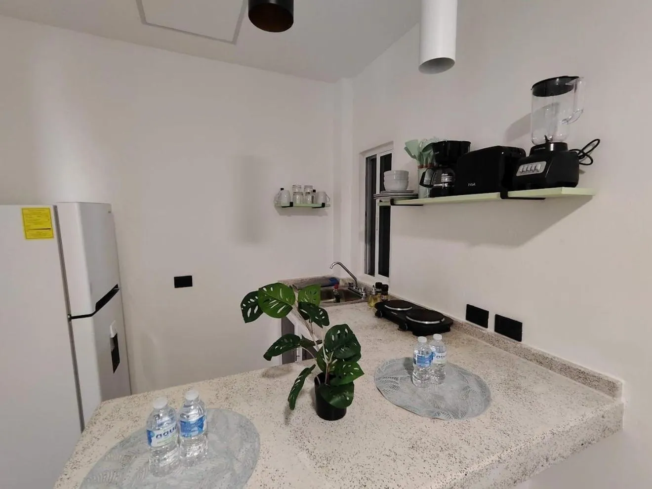 Dining area in La Quinta Caribeña