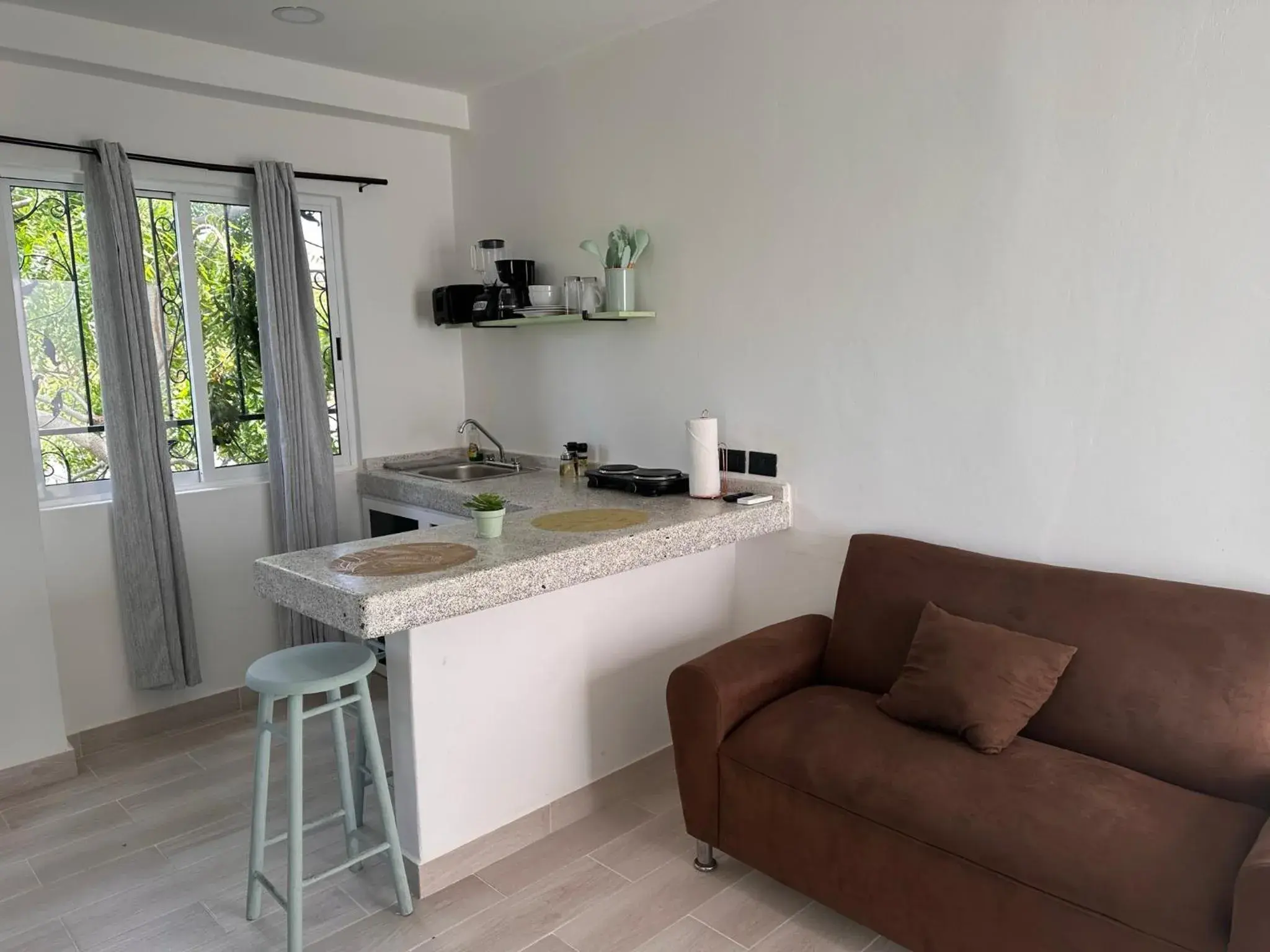 Living room in La Quinta Caribeña Living room in La Quinta Caribeña