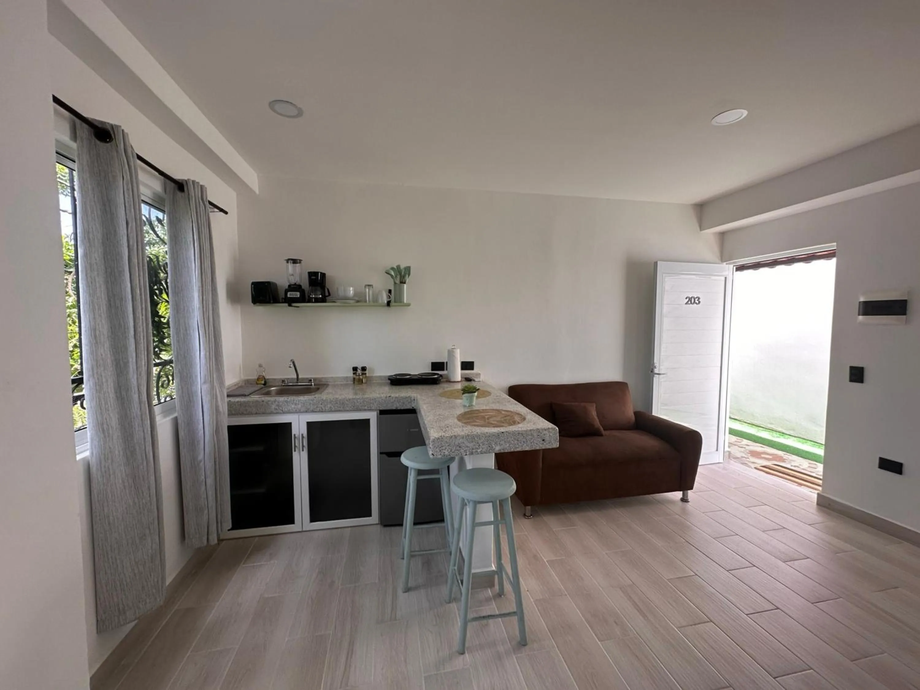 Kitchen or kitchenette in La Quinta Caribeña