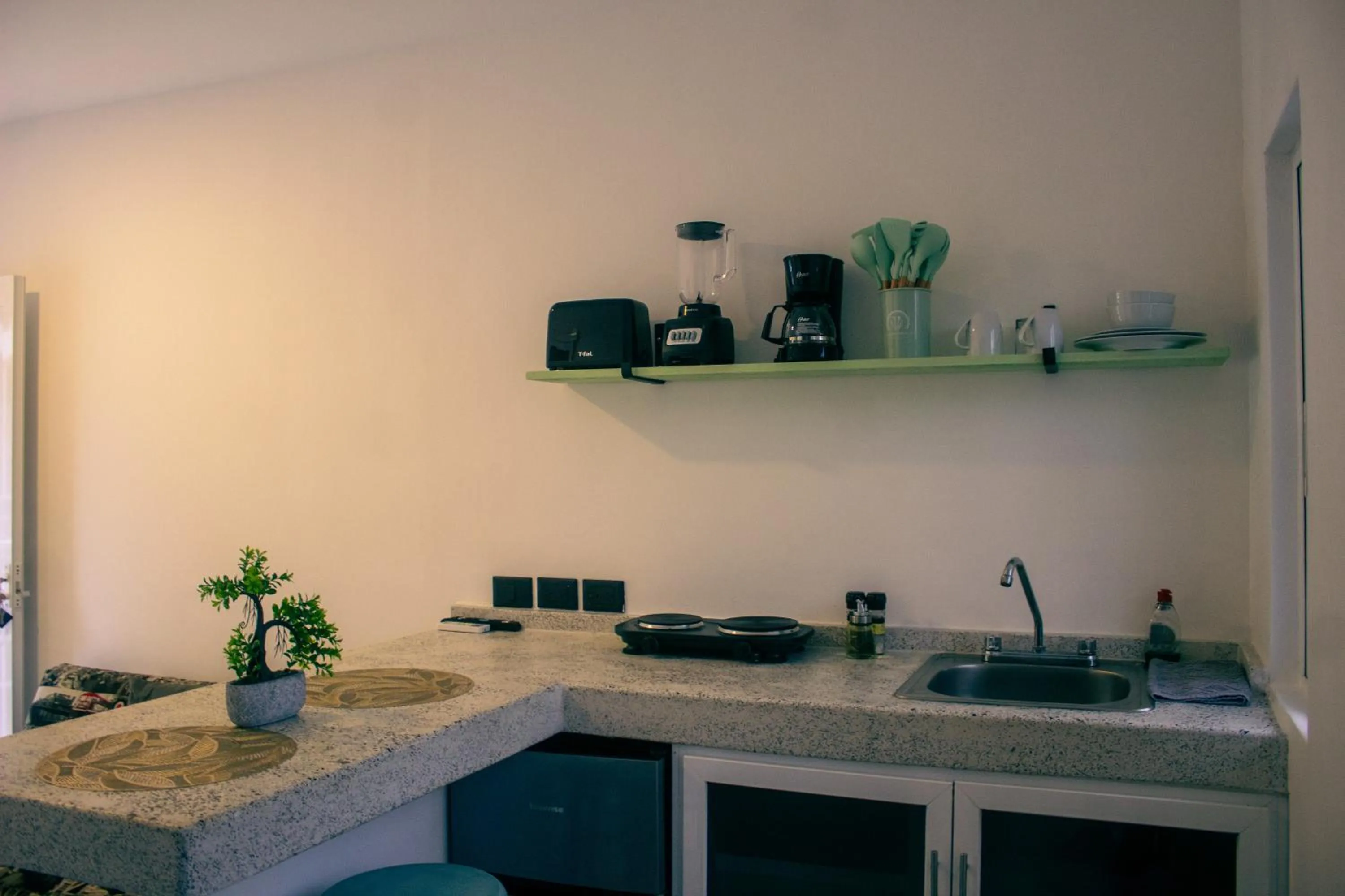 Kitchen or kitchenette in La Quinta Caribeña