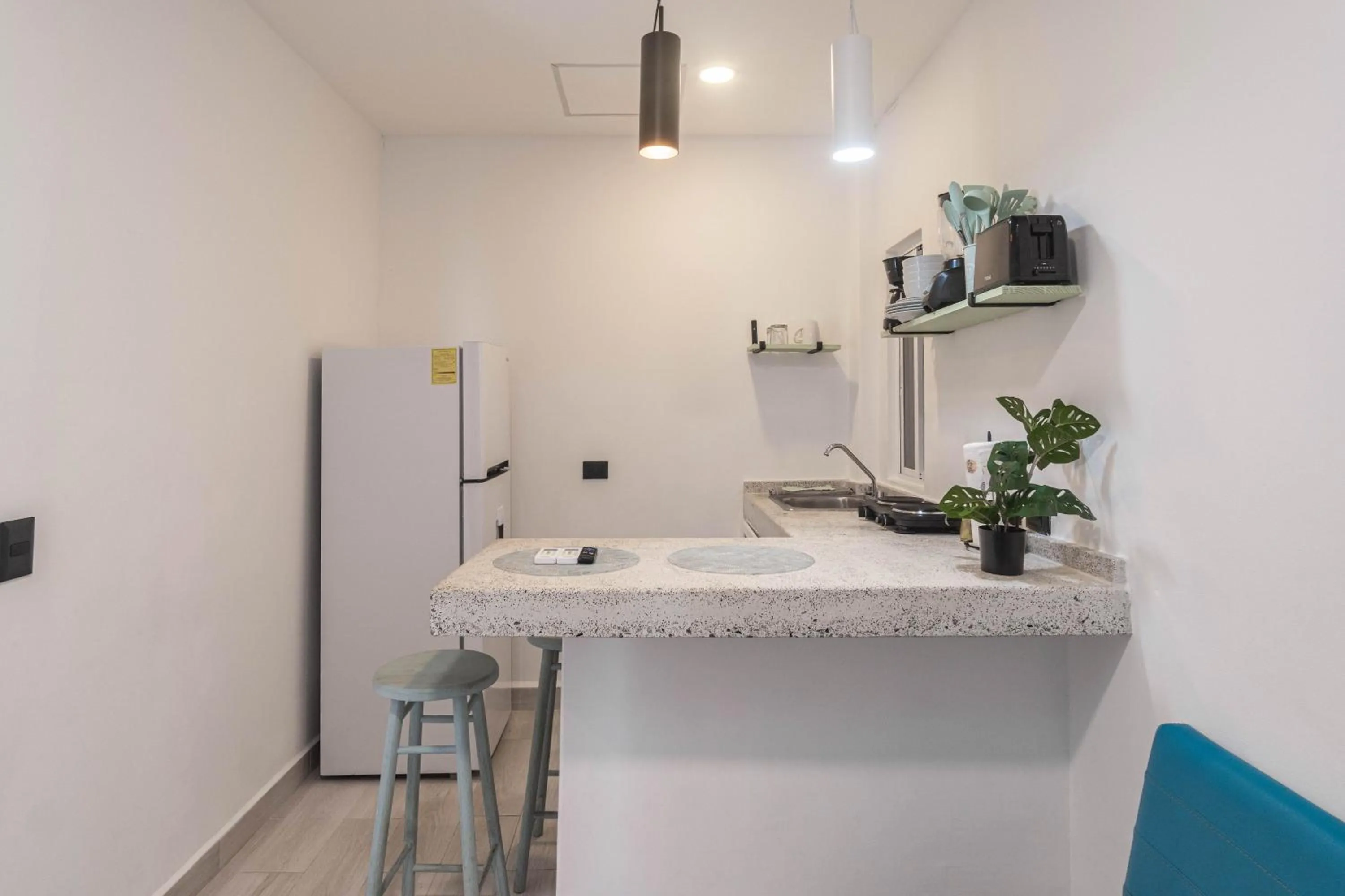 Kitchen or kitchenette in La Quinta Caribeña