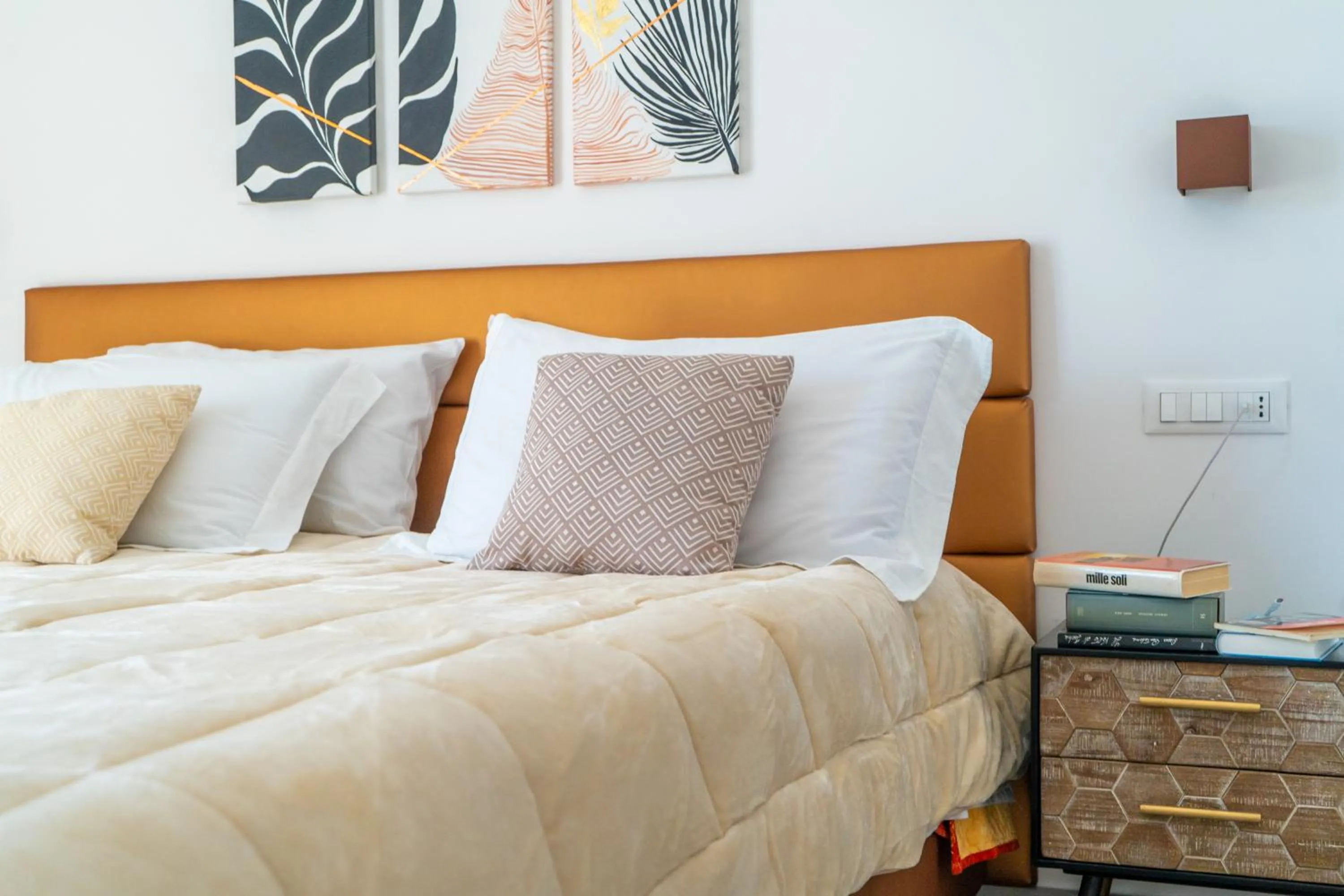 Bed in Delphi Soggiorni Romantic Suites with Private Terrace - Ischia Porto