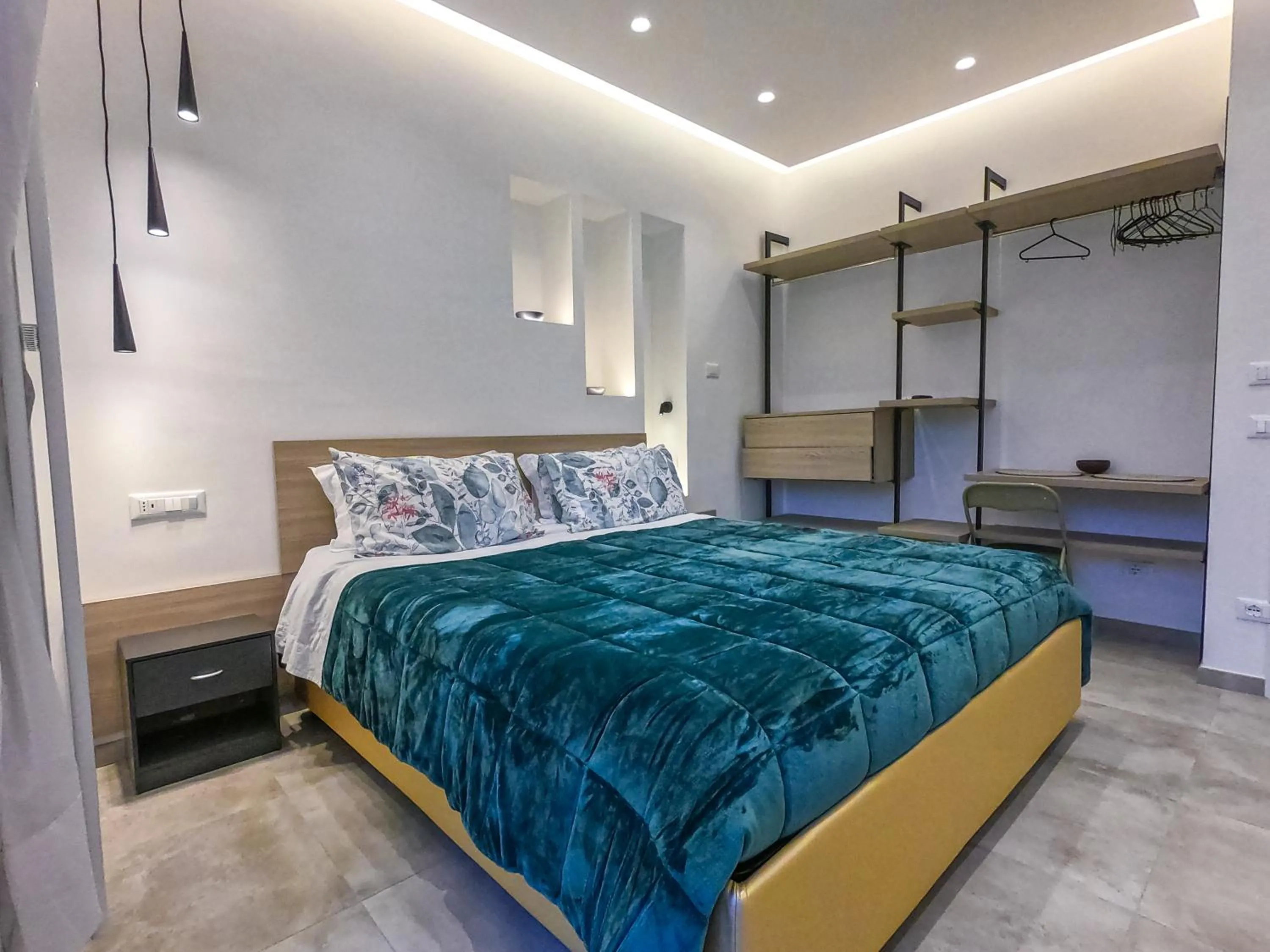 Bed in Delphi Soggiorni Romantic Suites with Private Terrace - Ischia Porto