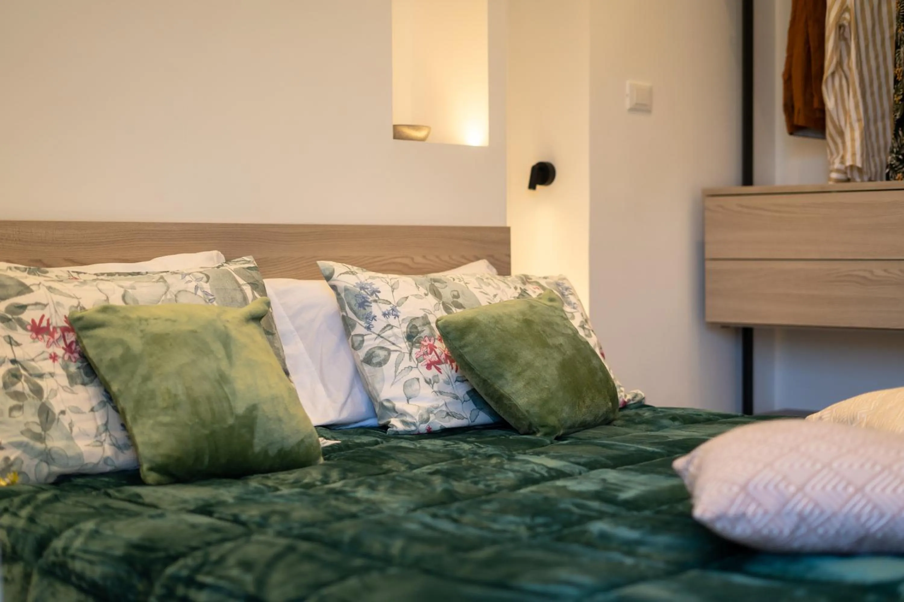 Bed in Delphi Soggiorni Romantic Suites with Private Terrace - Ischia Porto