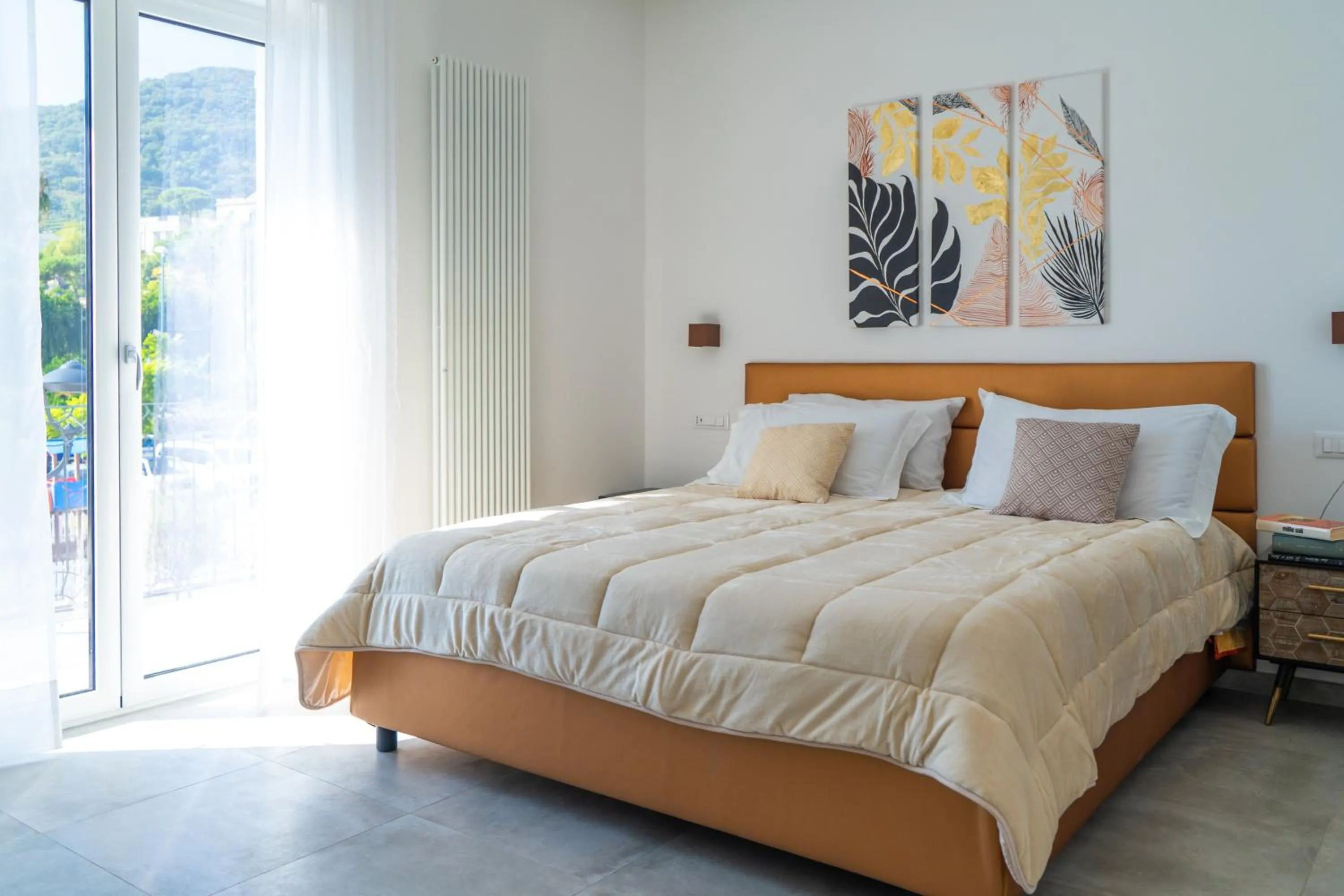 Bed in Delphi Soggiorni Romantic Suites with Private Terrace - Ischia Porto