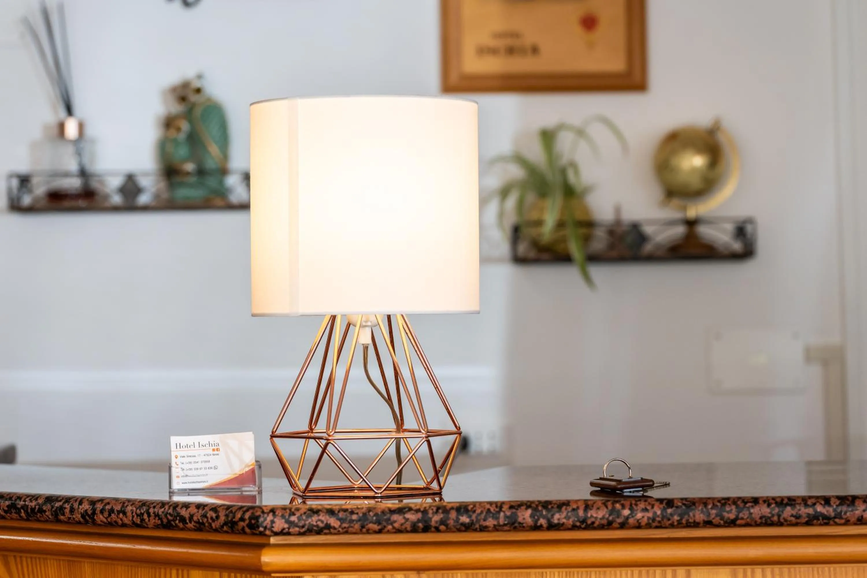 Decorative detail in Hotel Ischia